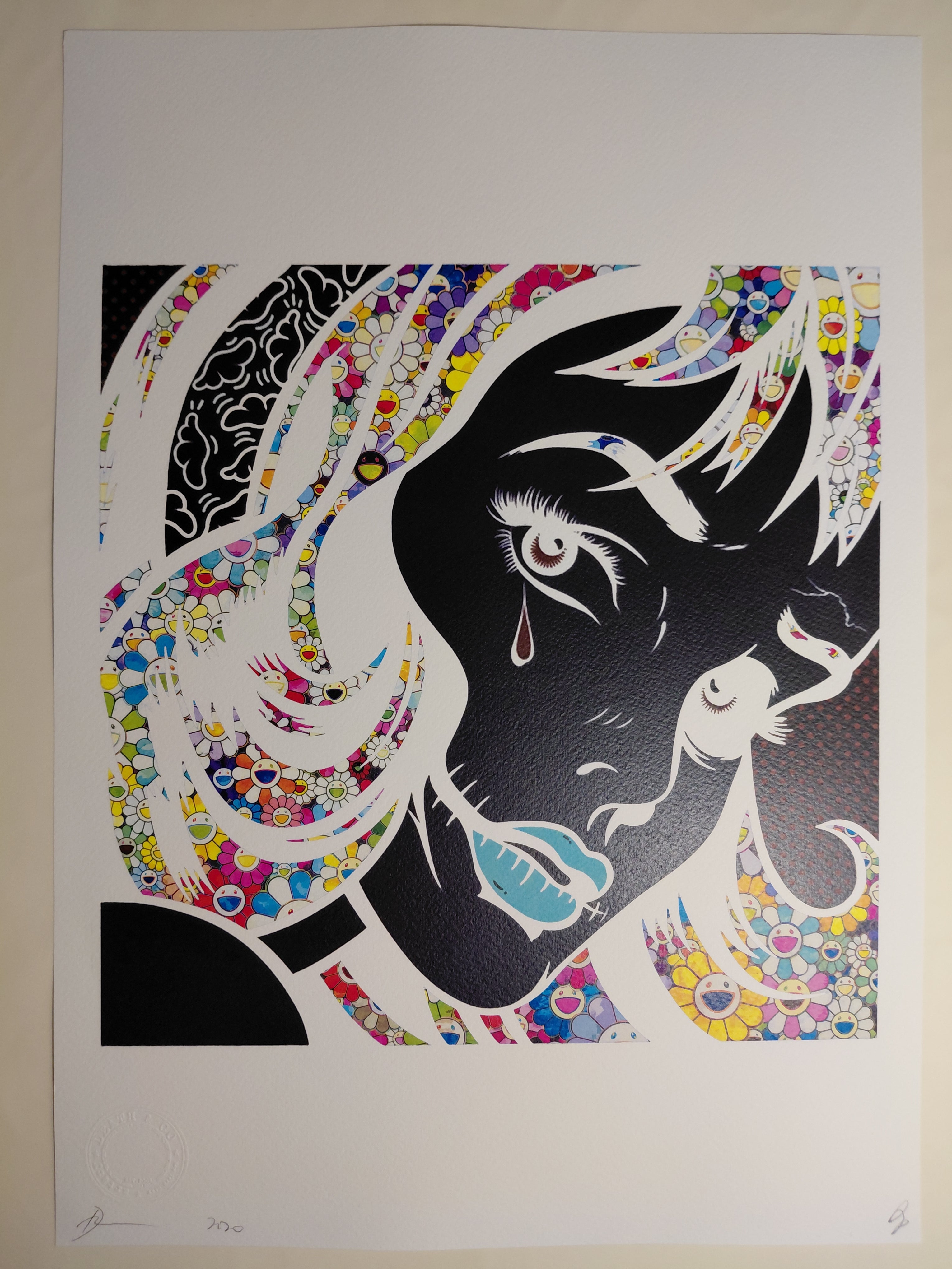 Death NYC #AP/100 World Art Printing Limited