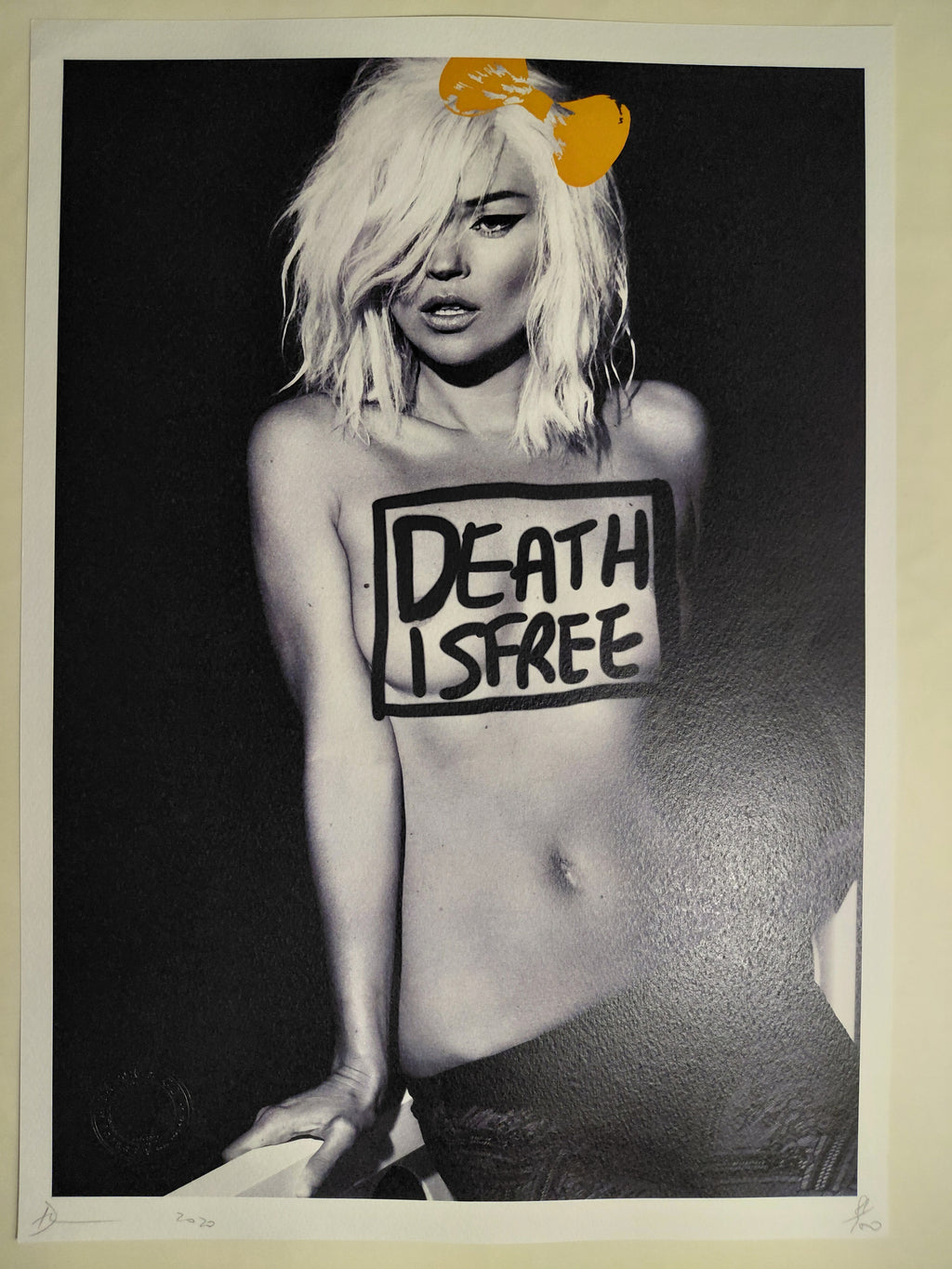Death NYC #AP/100 World Art Printing Limited