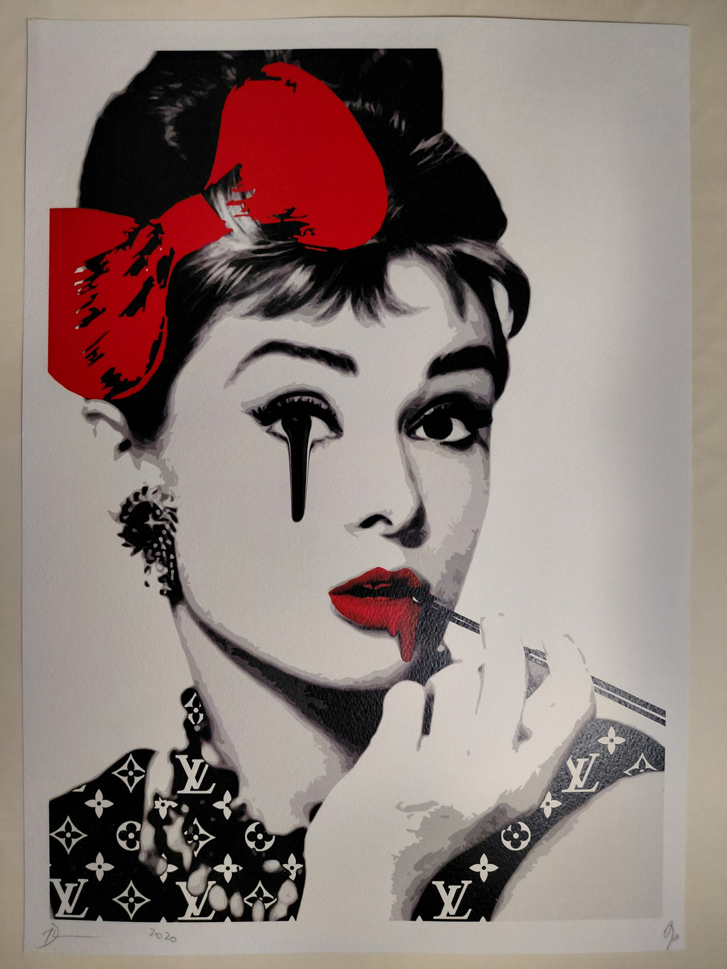 Death NYC #AP/100 World Art Printing Limited