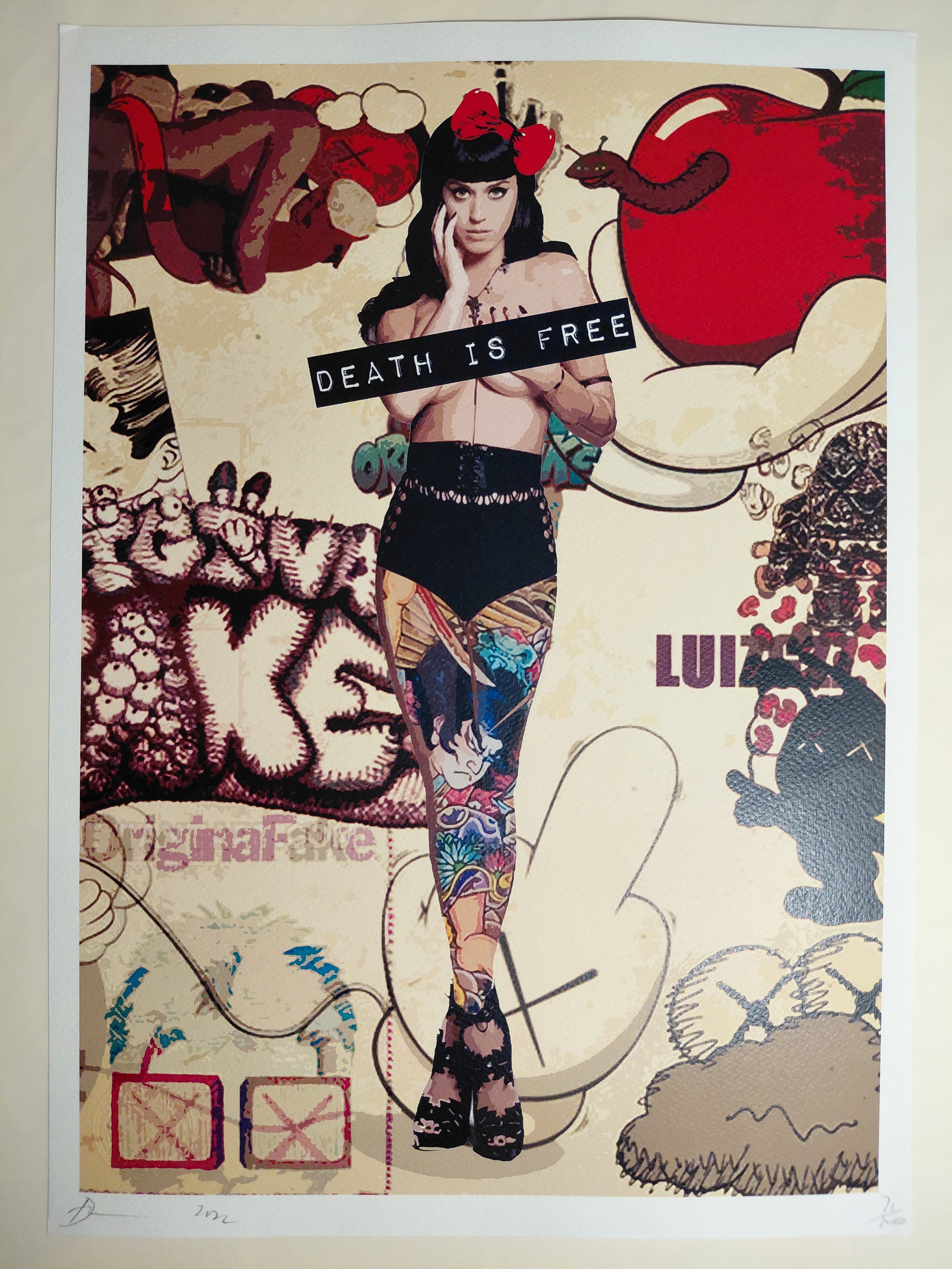 Death NYC #AP/100 World Art Printing Limited