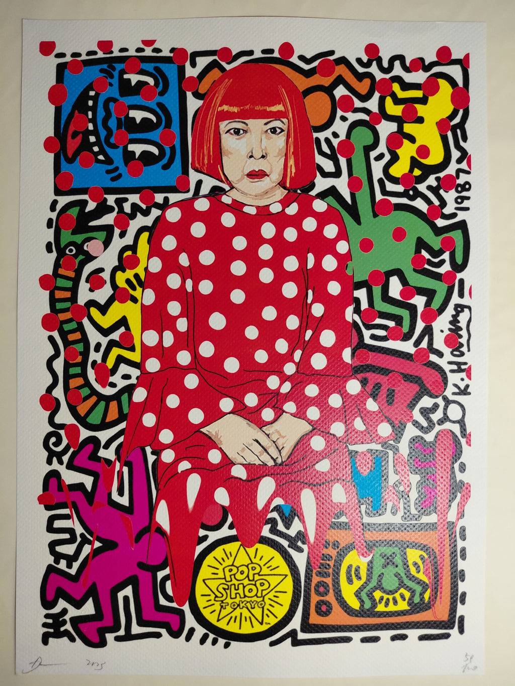 Death NYC #AP/100 World Art Printing Limited