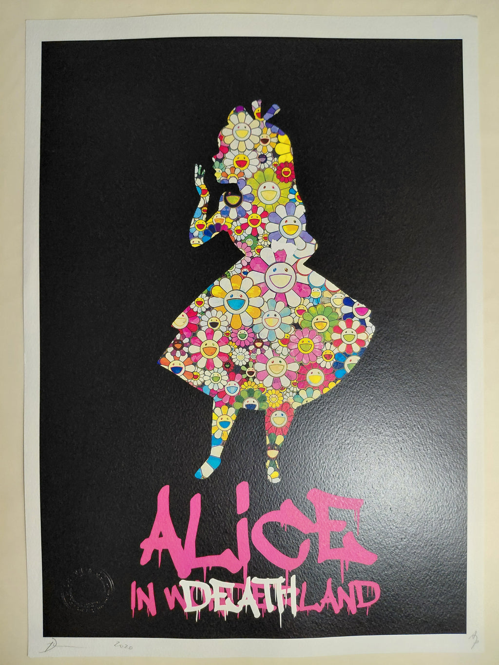 Death NYC #AP/100 World Art Printing Limited