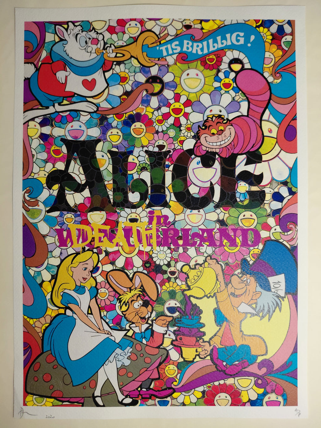 Death NYC #AP/100 World Art Printing Limited