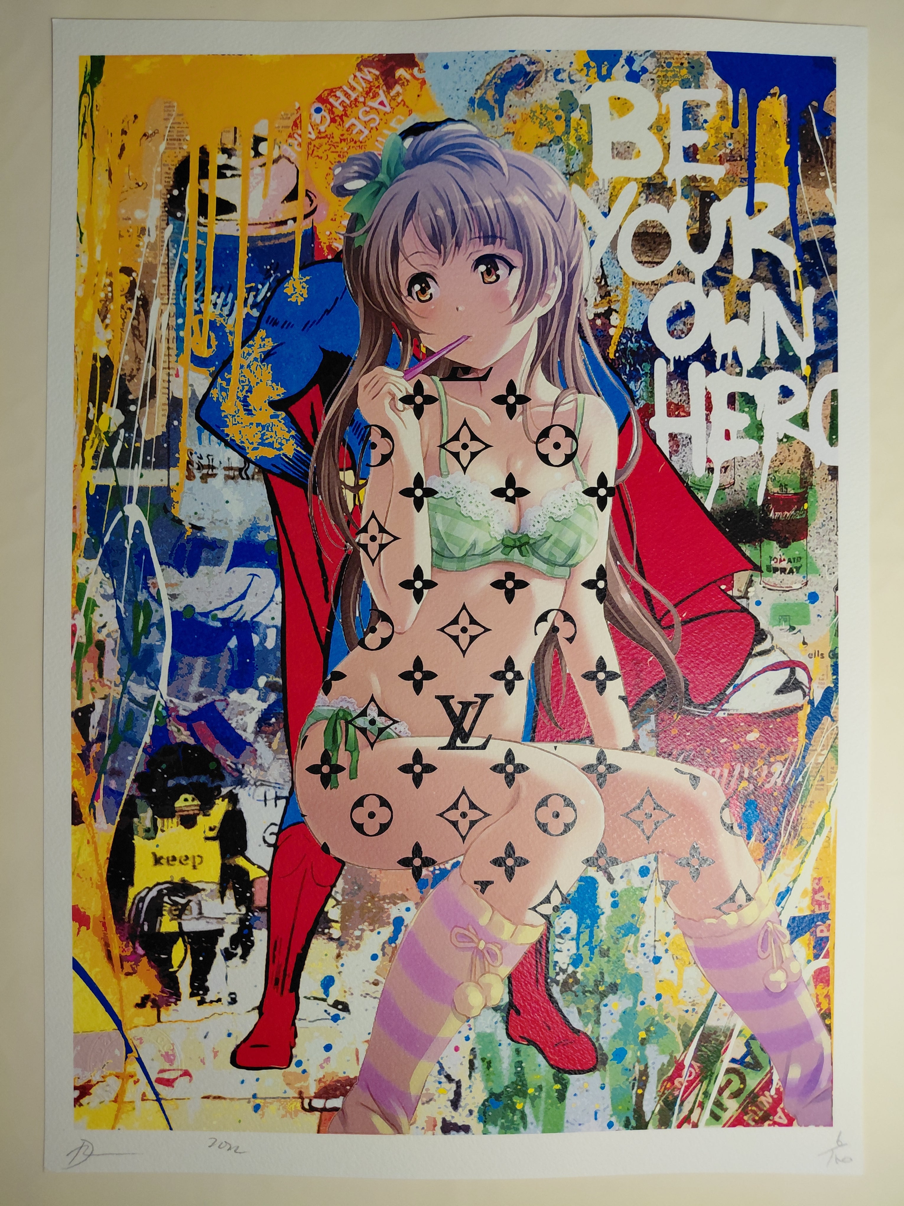 Death NYC #AP/100 World Art Printing Limited