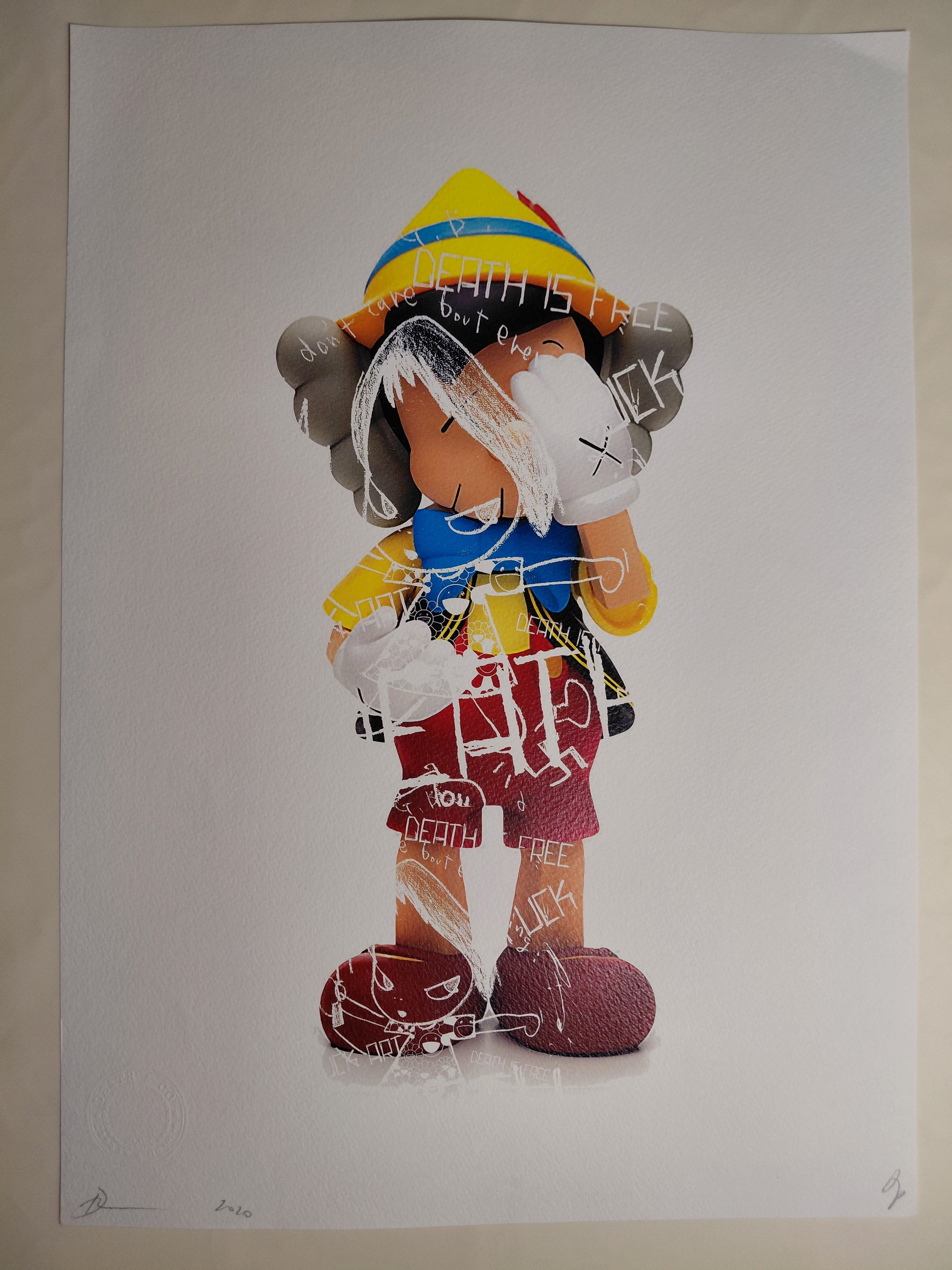 Death NYC #AP/100 World Art Printing Limited