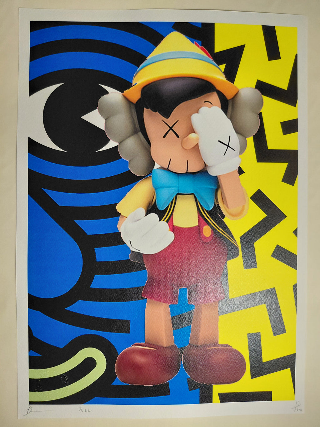 Death NYC #AP/100 World Art Printing Limited