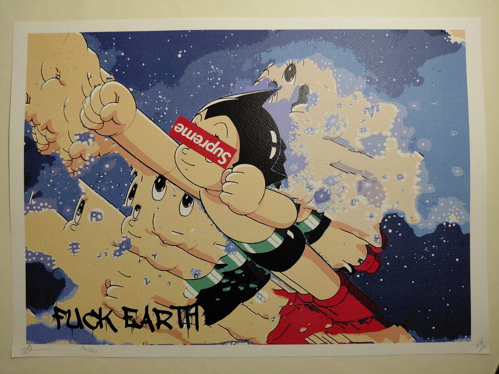 Death NYC #AP/100 World Art Printing Limited
