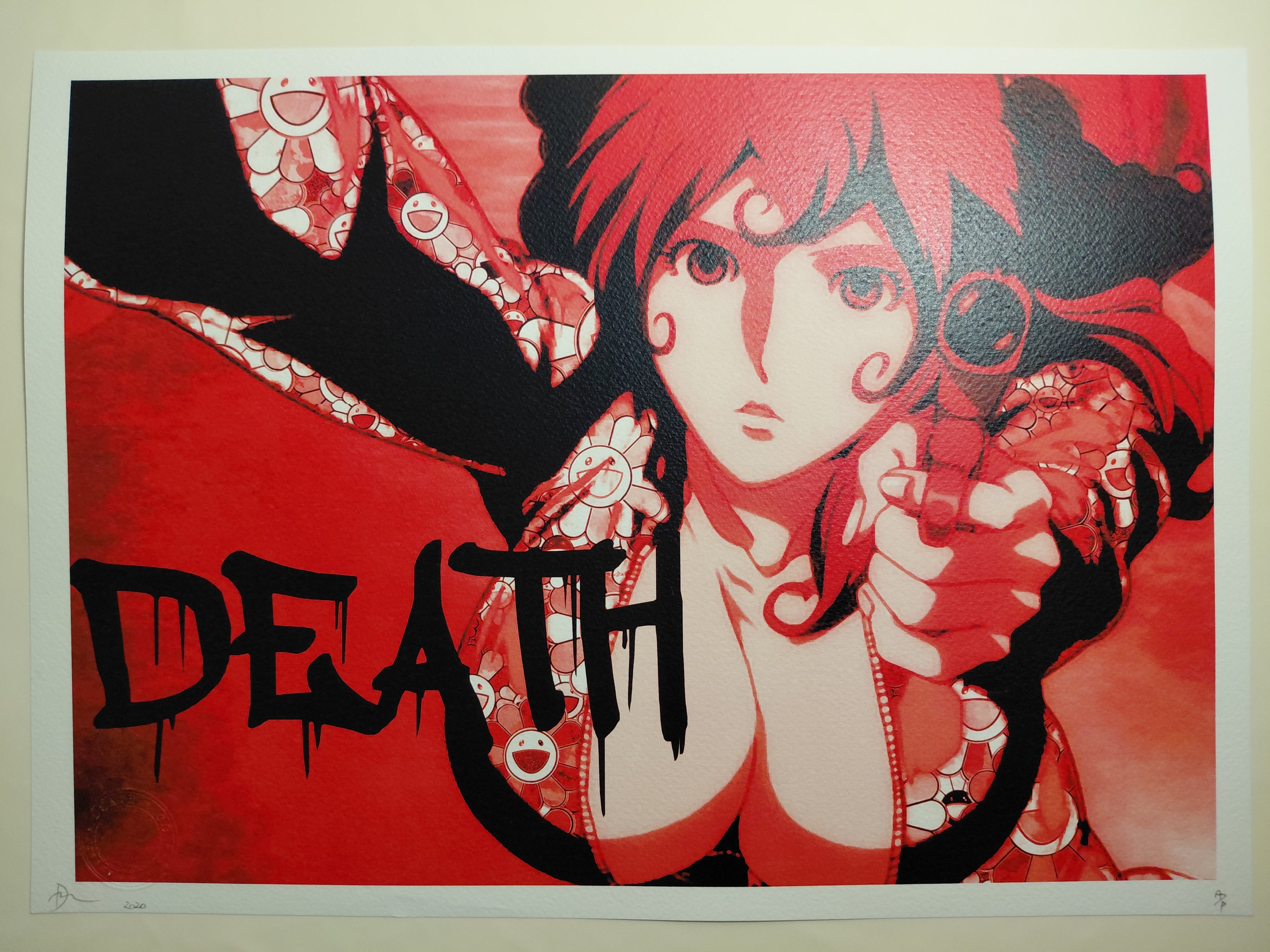 Death NYC #AP/100 World Art Printing Limited