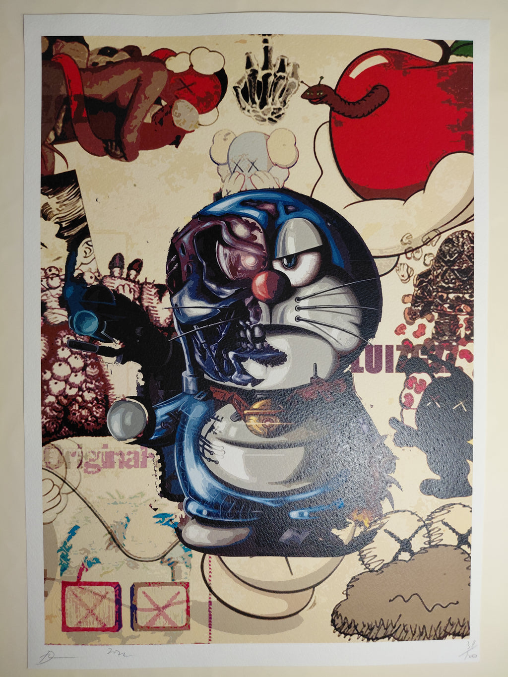Death NYC #AP/100 World Art Printing Limited
