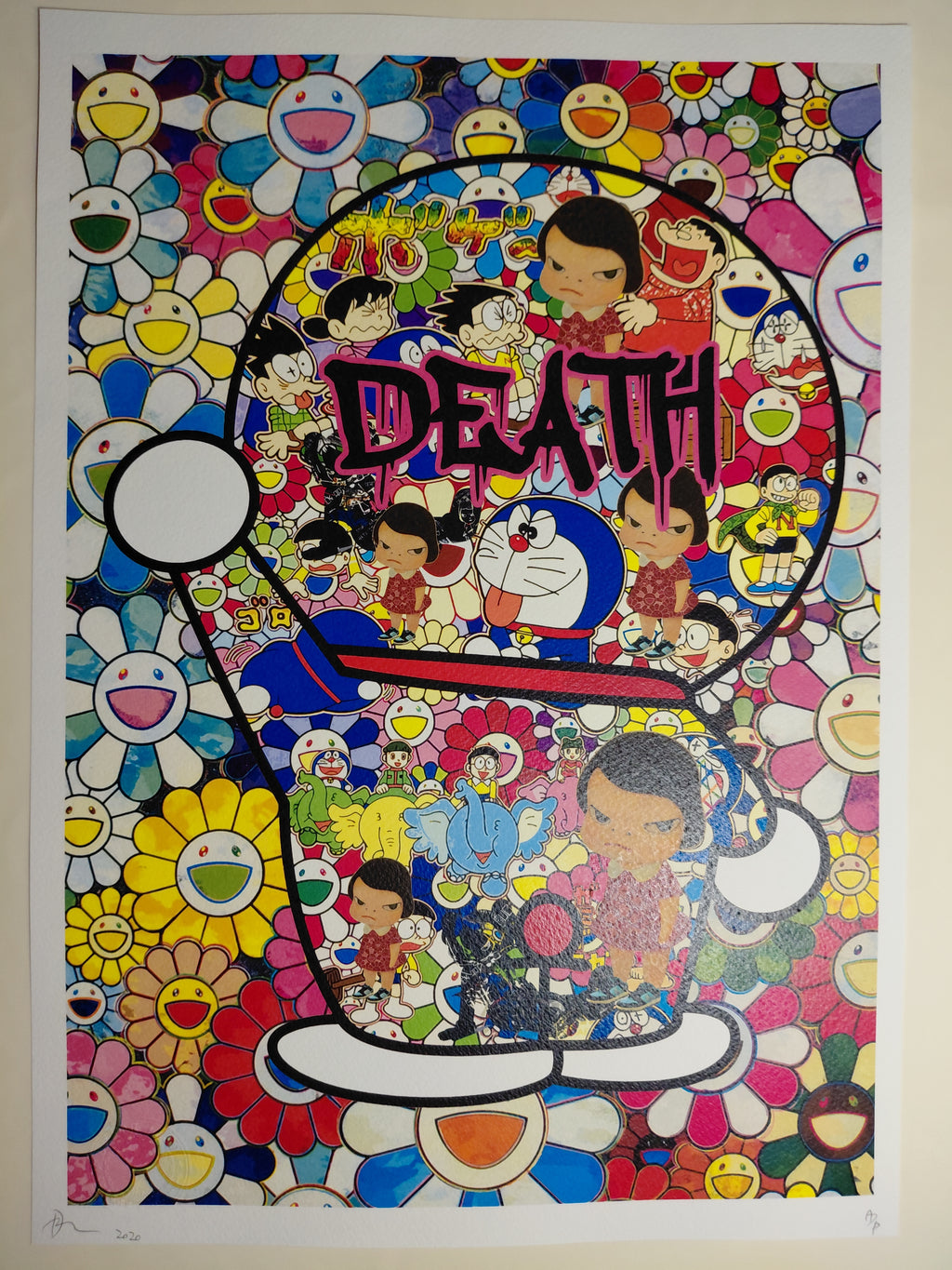 Death NYC #AP/100 World Art Printing Limited