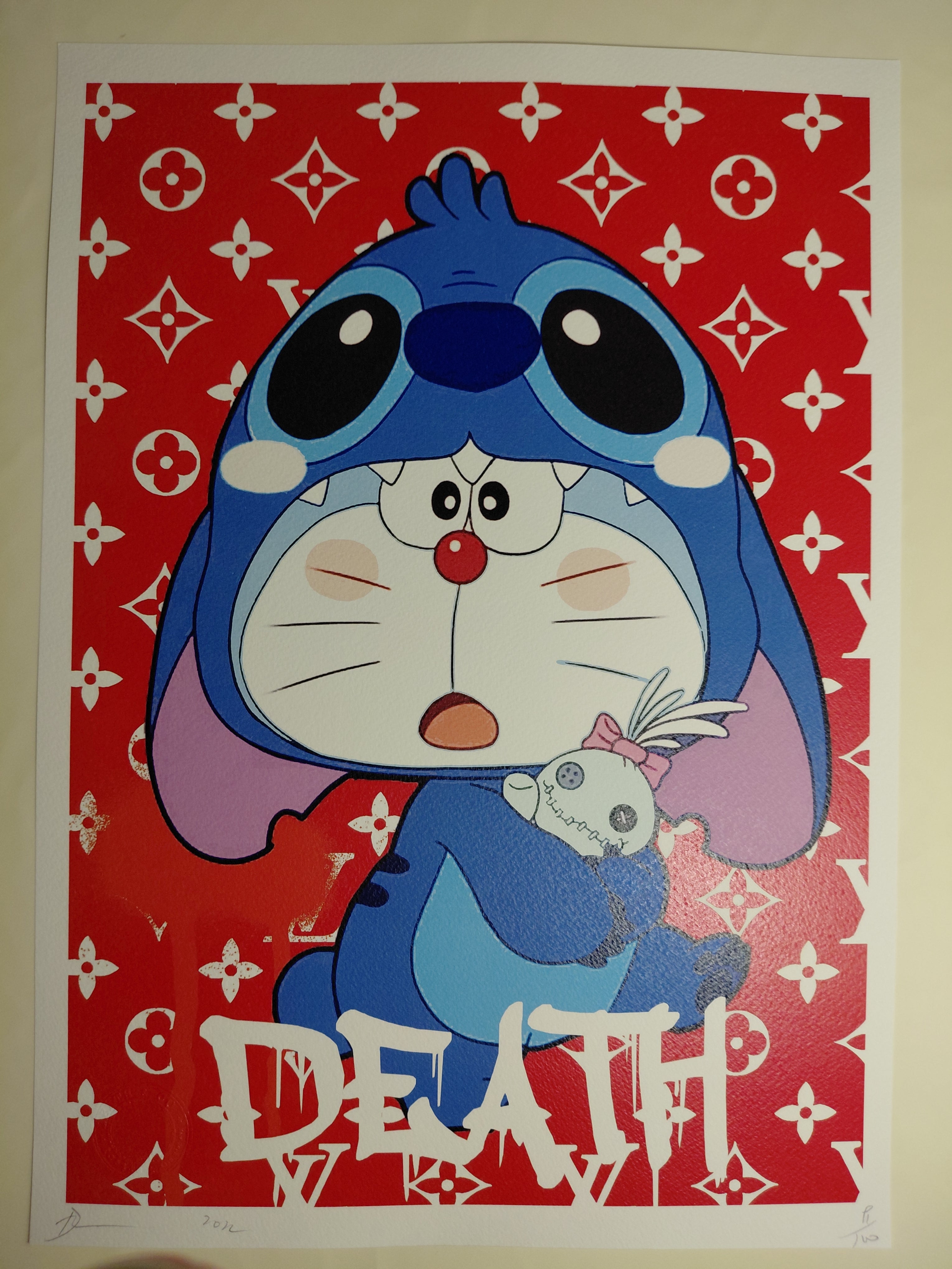 Death NYC #AP/100 World Art Printing Limited