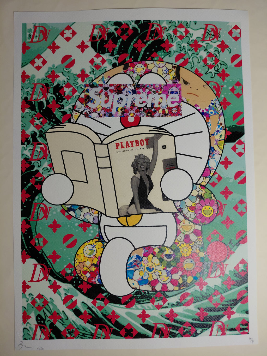 Death NYC #AP/100 World Art Printing Limited