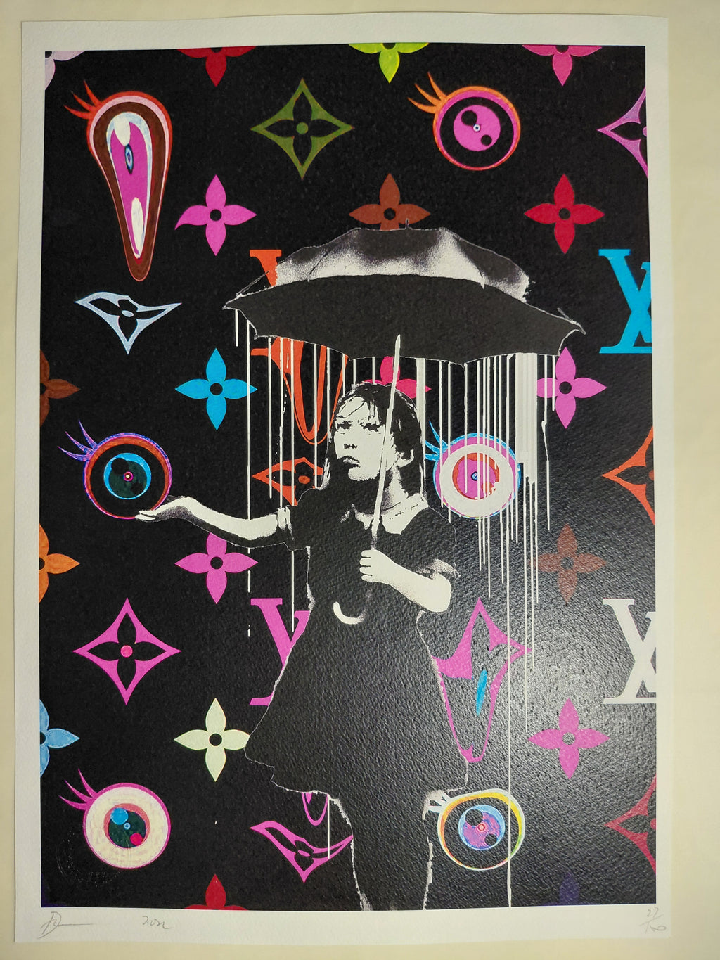 Death NYC #AP/100 World Art Printing Limited