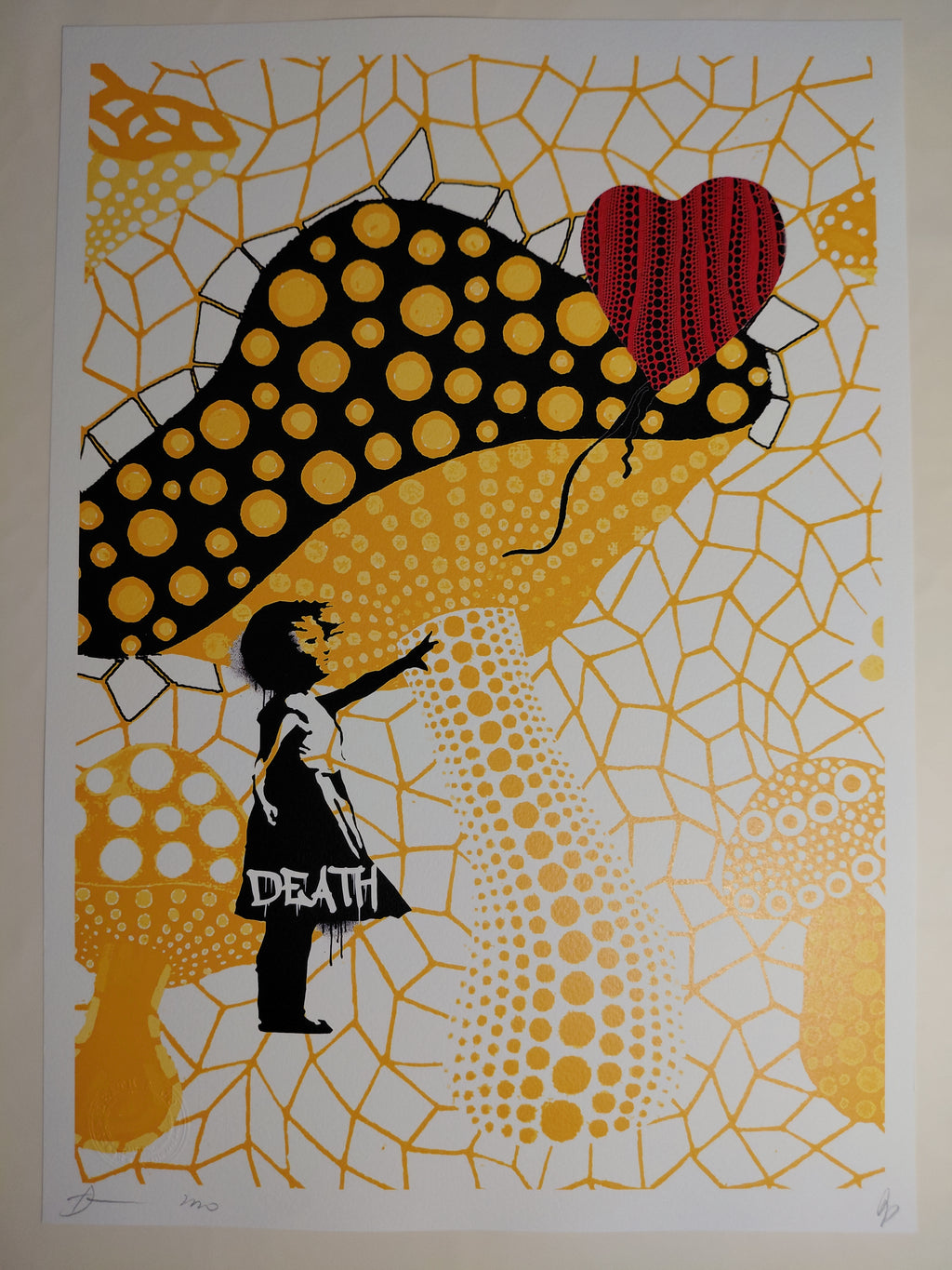 Death NYC #AP/100 World Art Printing Limited