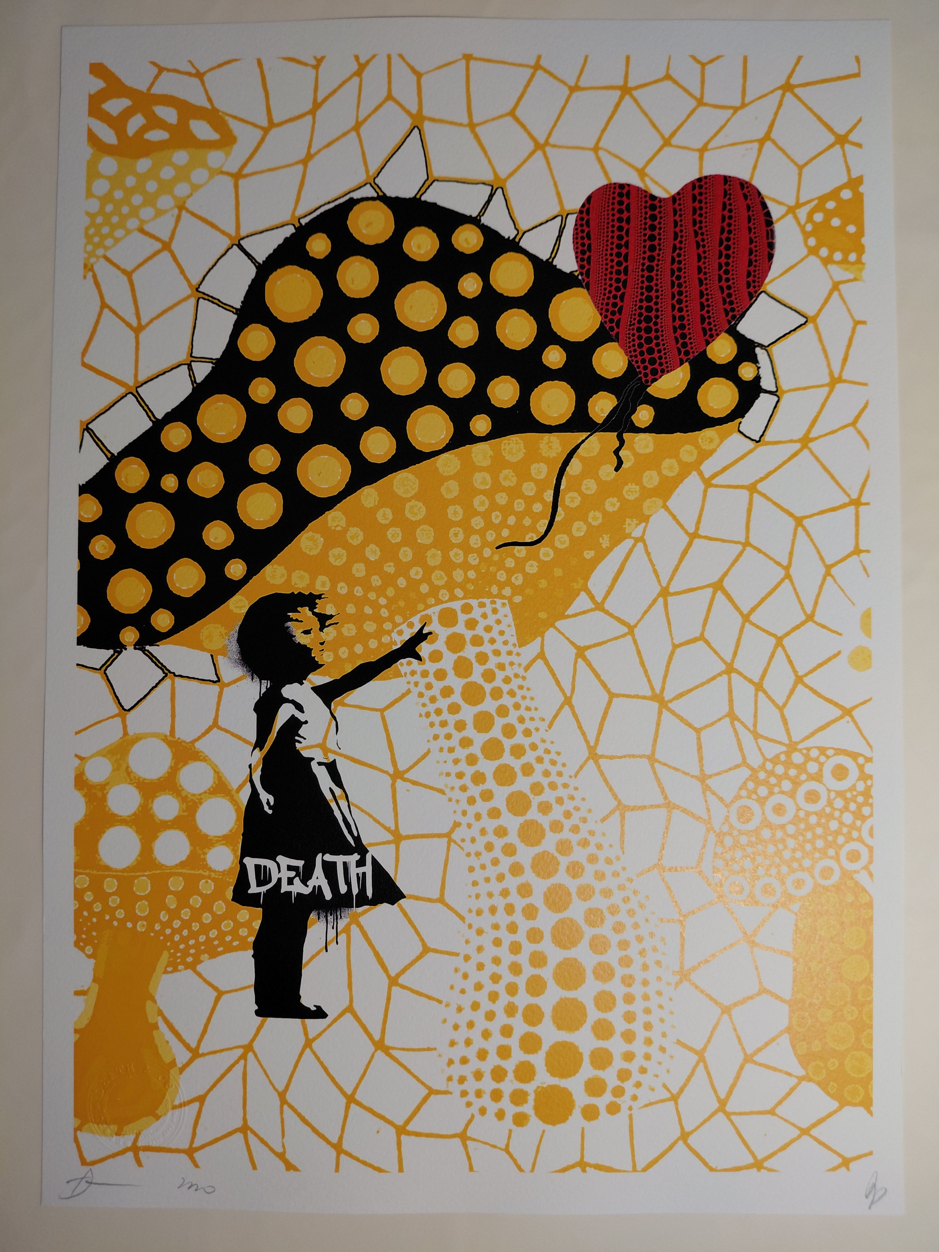 Death NYC #AP/100 World Art Printing Limited
