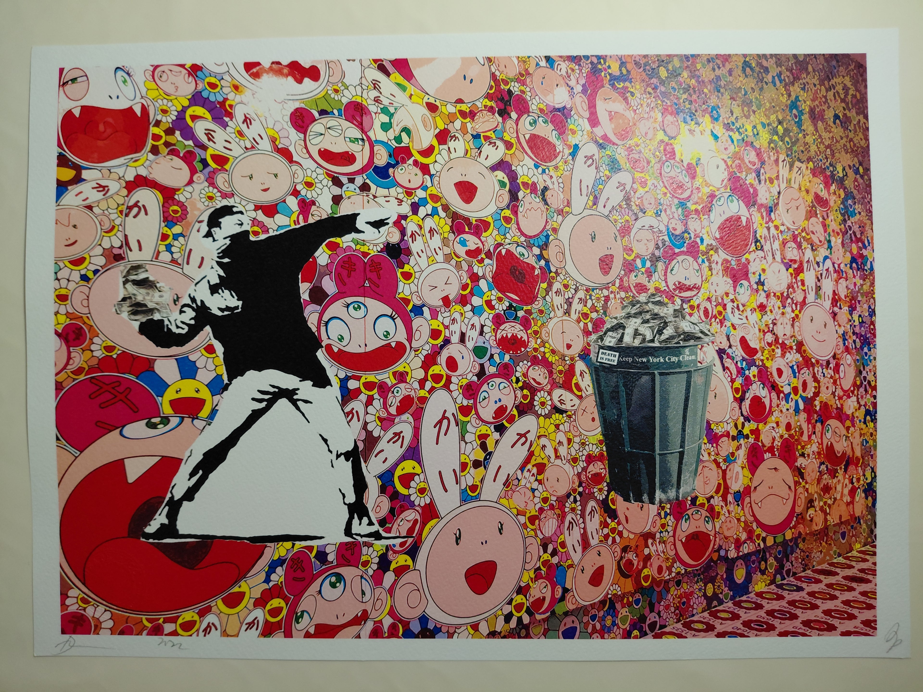 Death NYC #AP/100 World Art Printing Limited