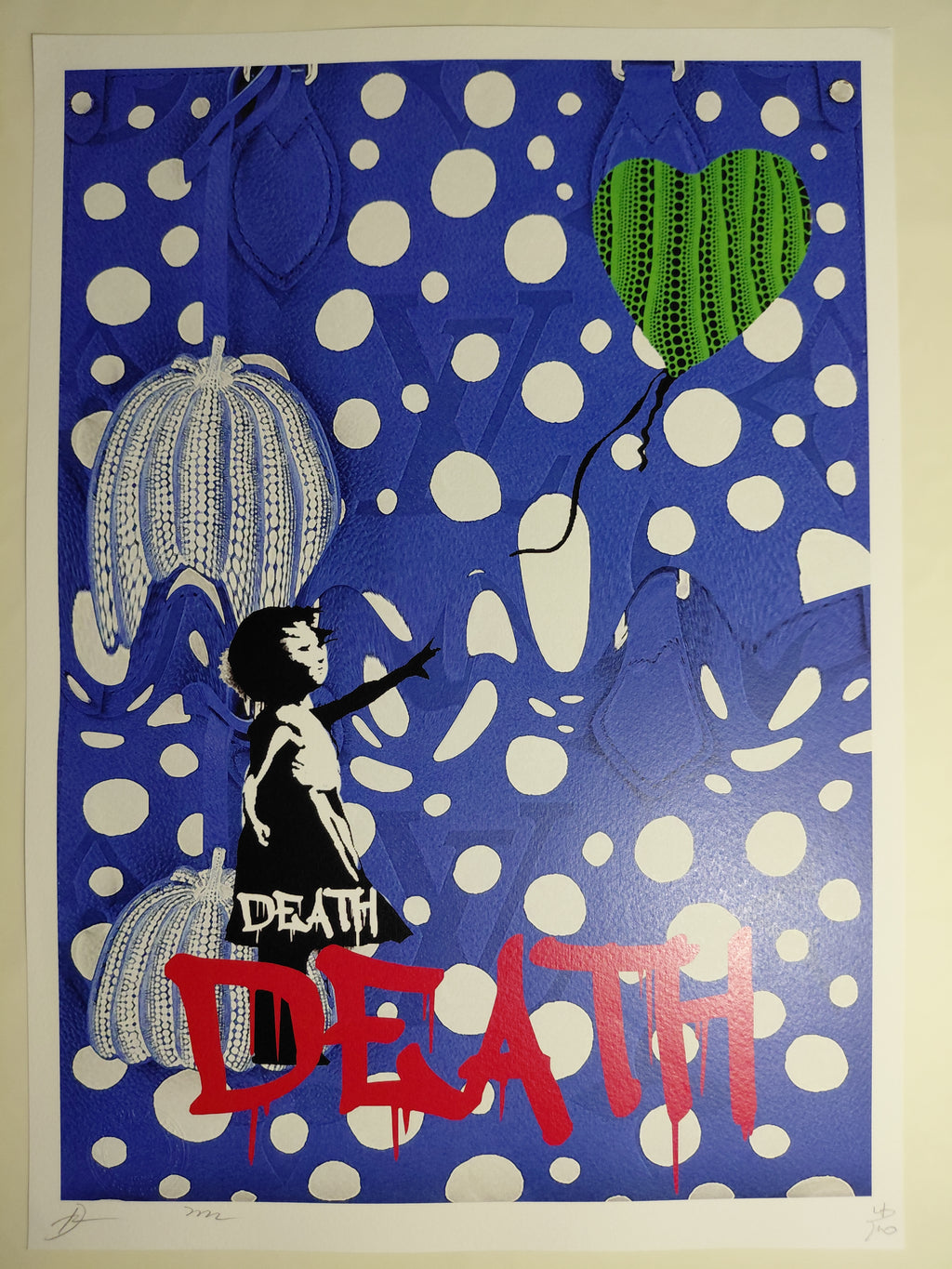 Death NYC #AP/100 World Art Printing Limited