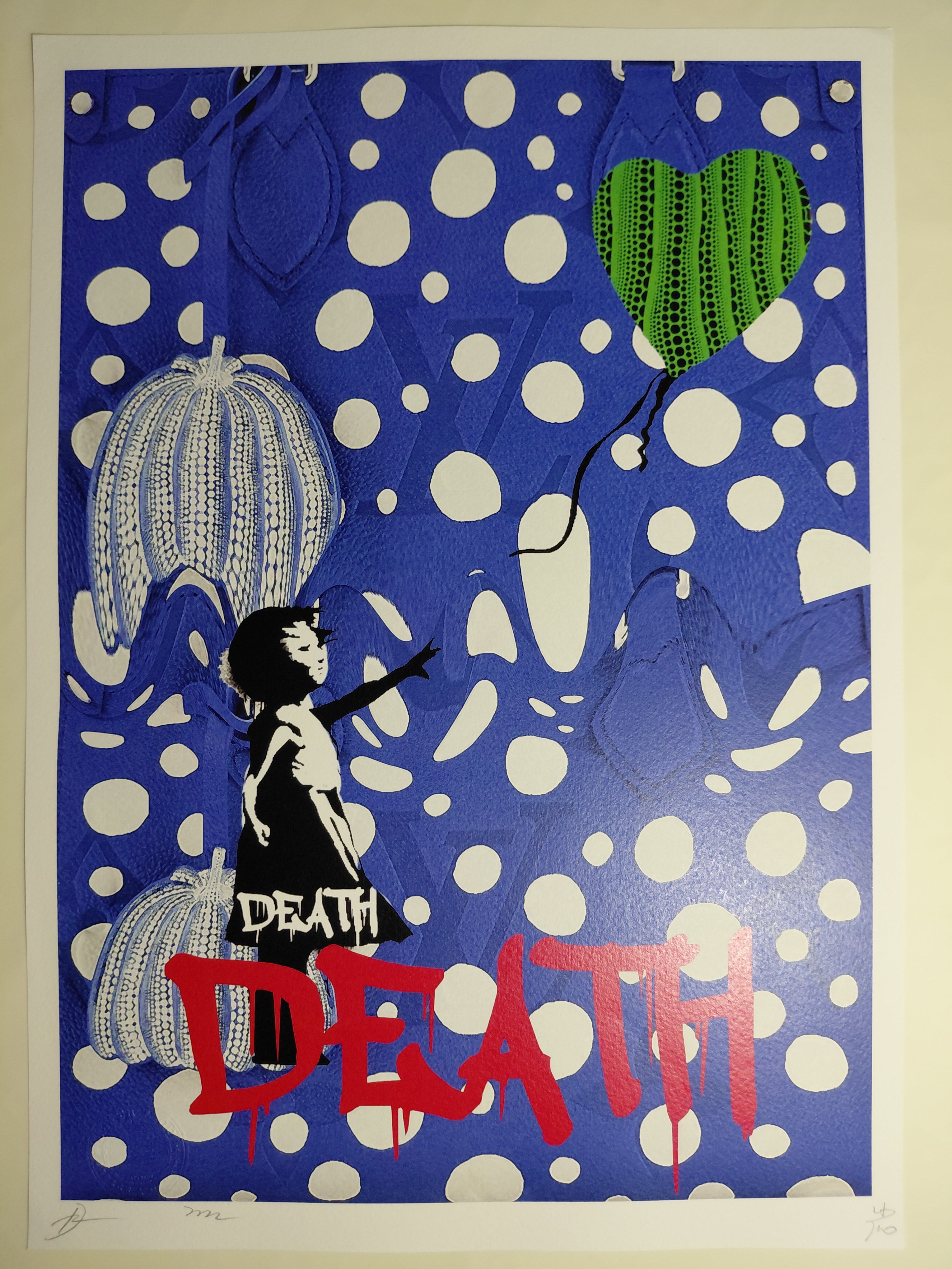 Death NYC #AP/100 World Art Printing Limited