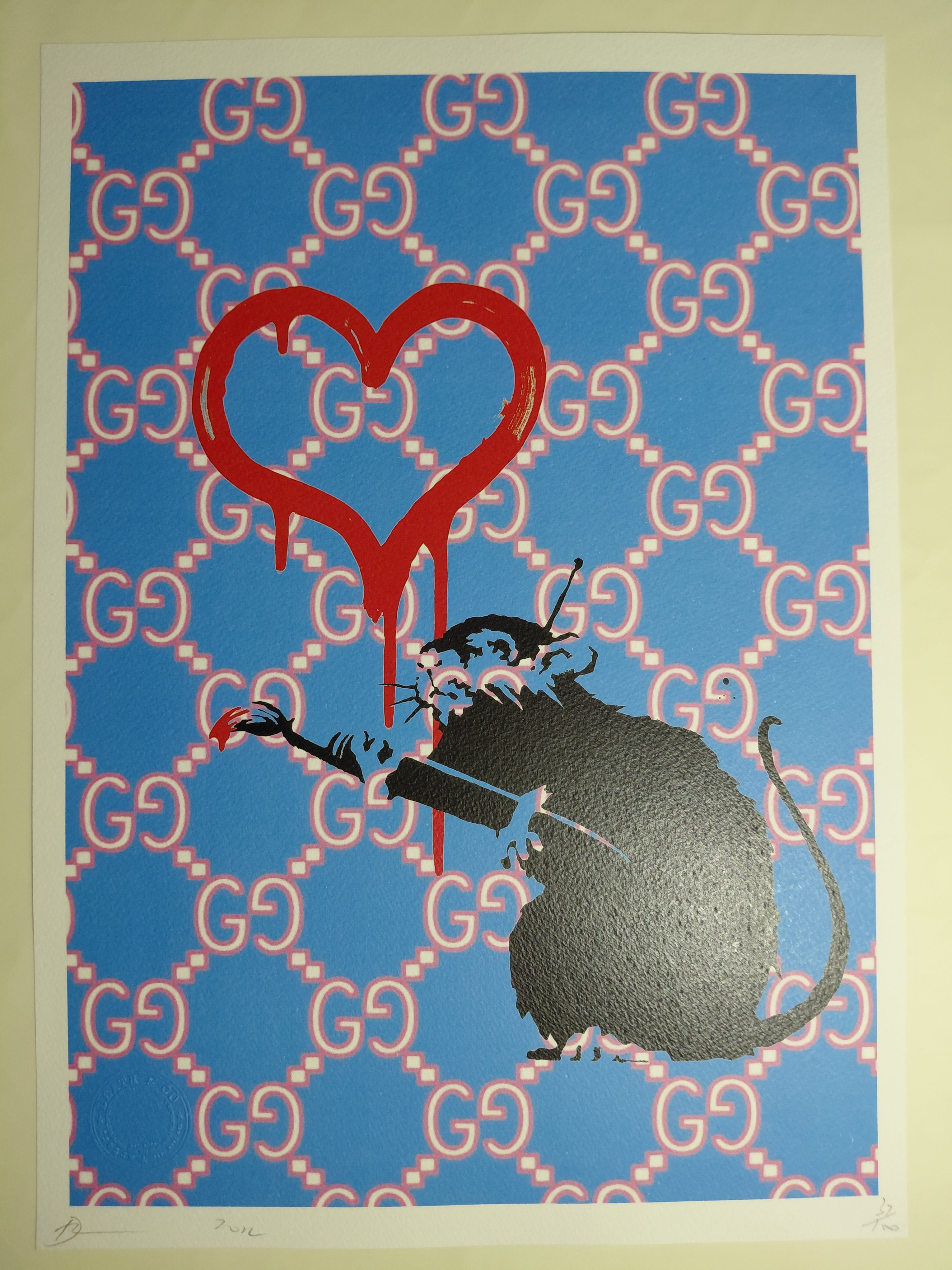 Death NYC #AP/100 World Art Printing Limited