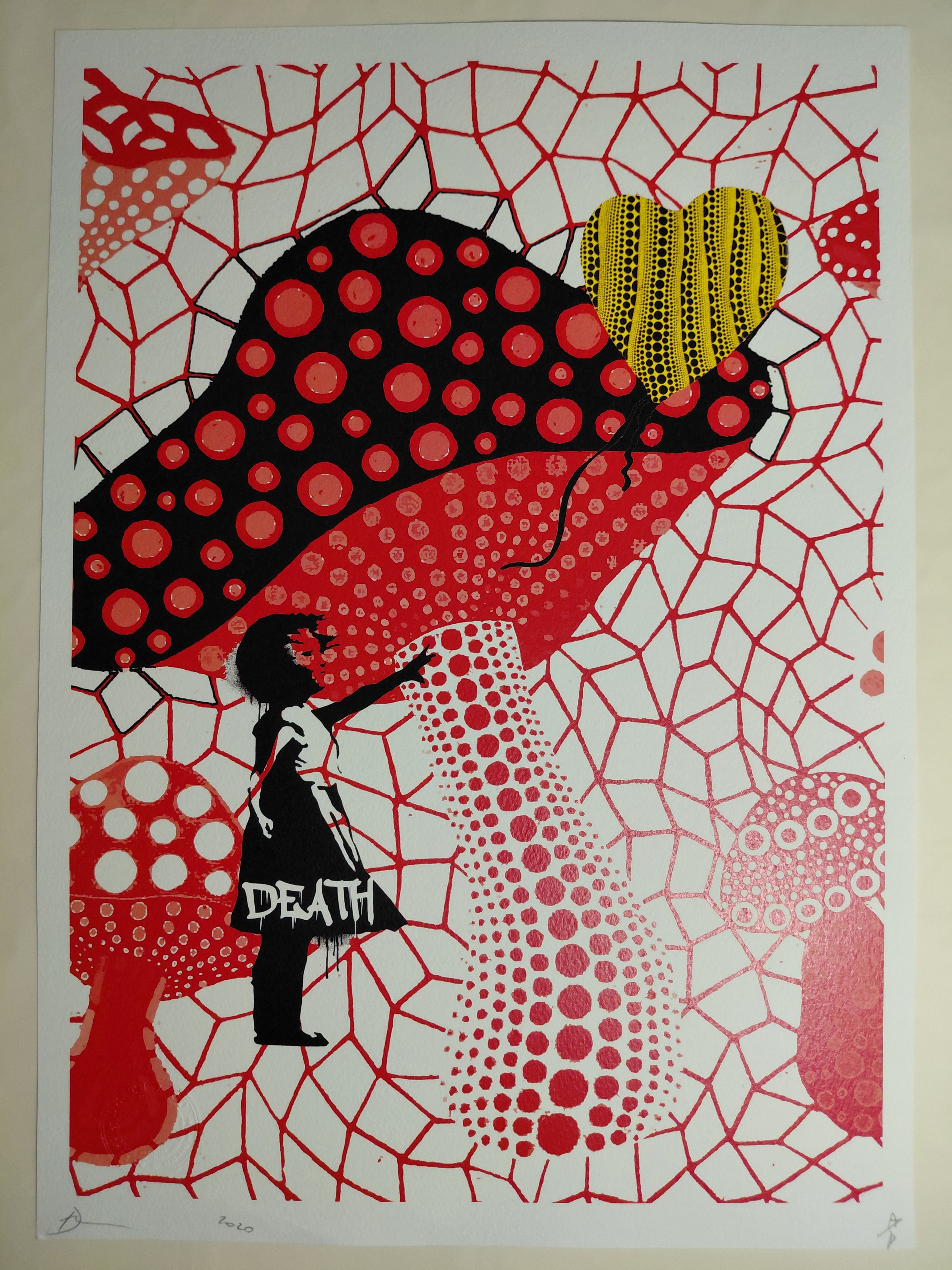 Death NYC #AP/100 World Art Printing Limited