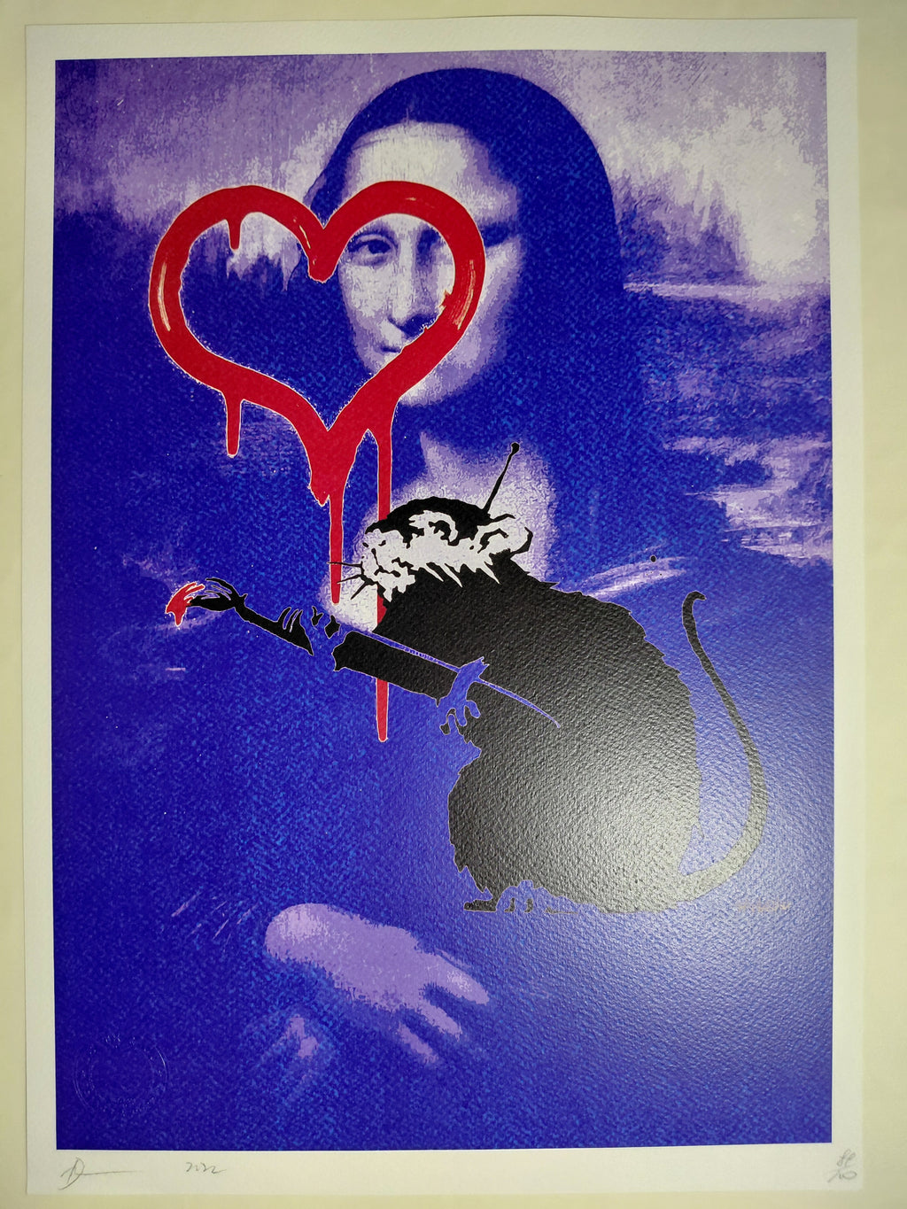 Death NYC #AP/100 World Art Printing Limited