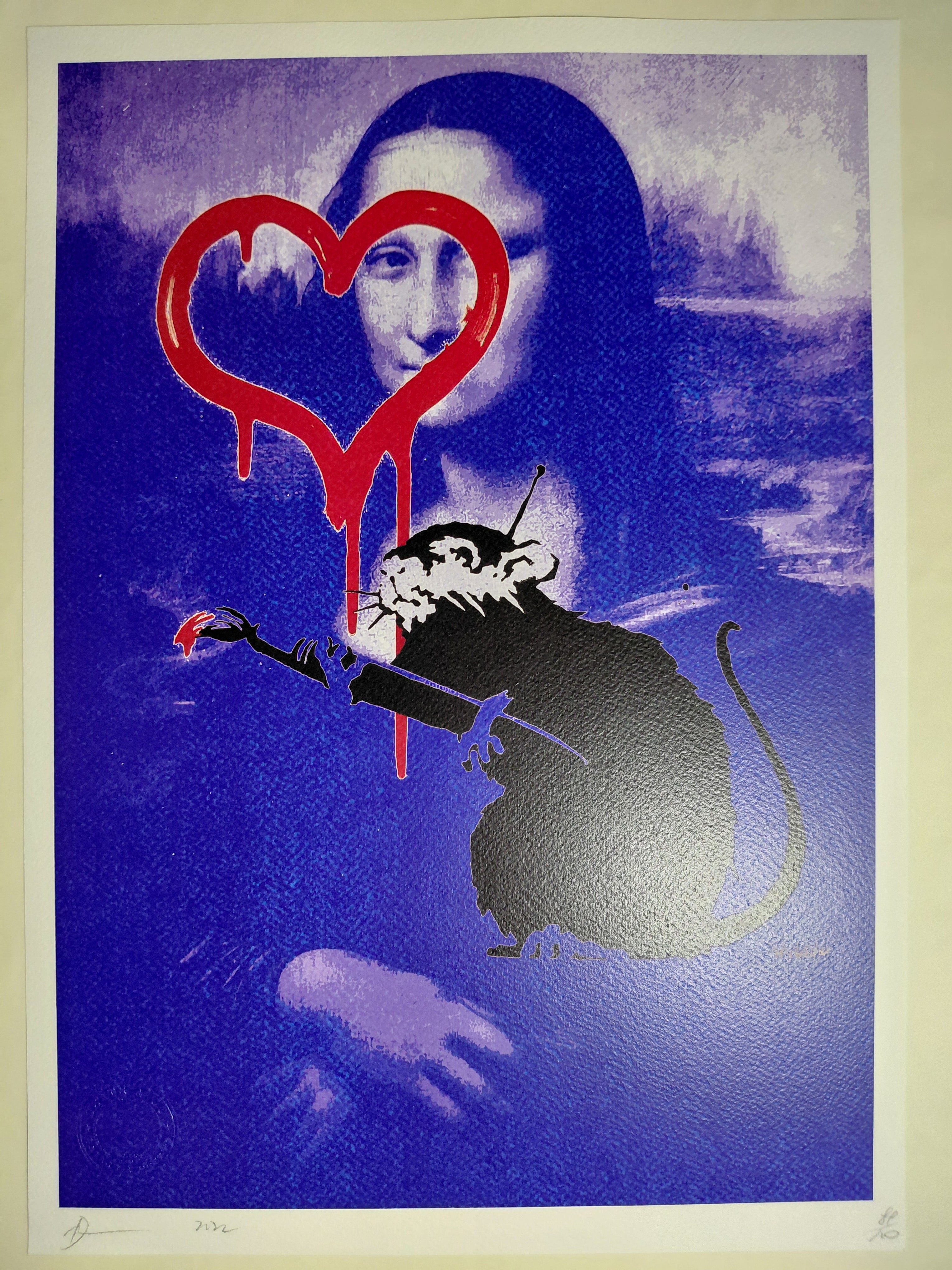 Death NYC #AP/100 World Art Printing Limited