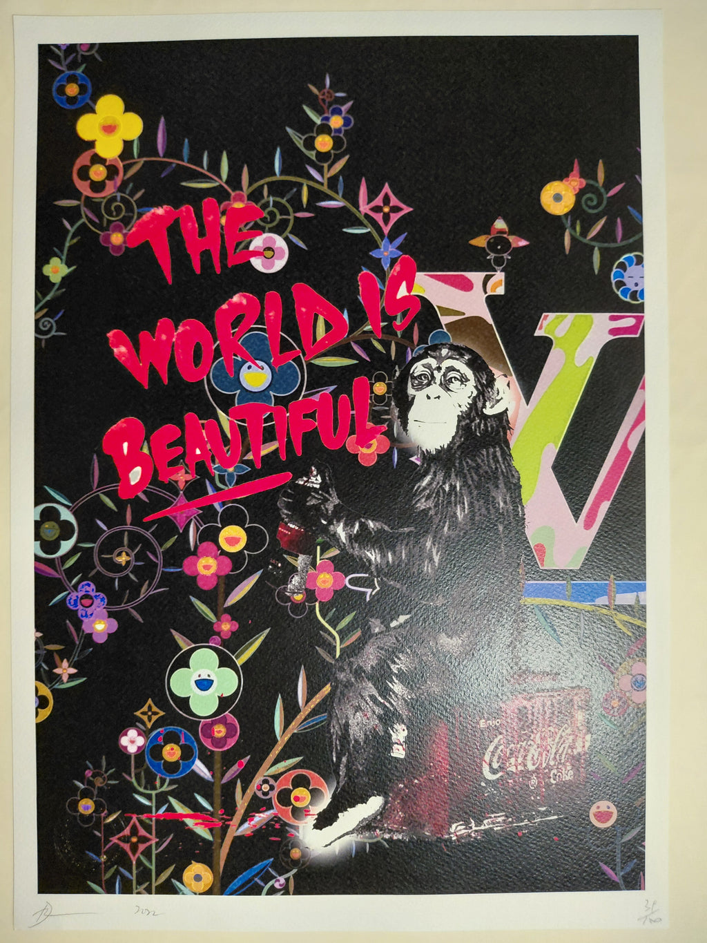 Death NYC #AP/100 World Art Printing Limited