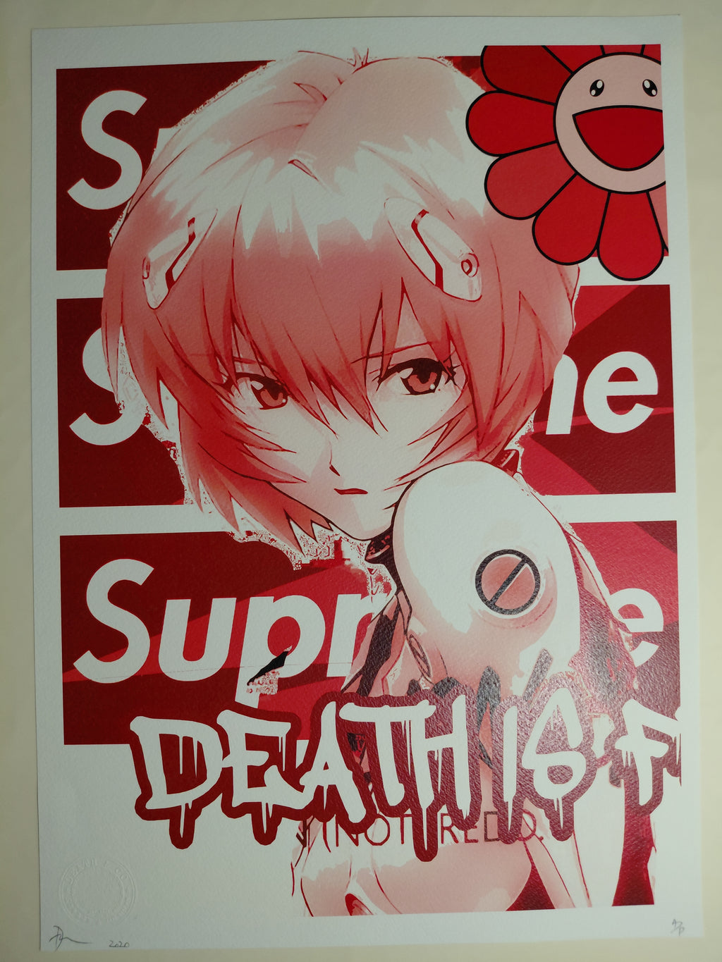 Death NYC #AP/100 World Art Printing Limited