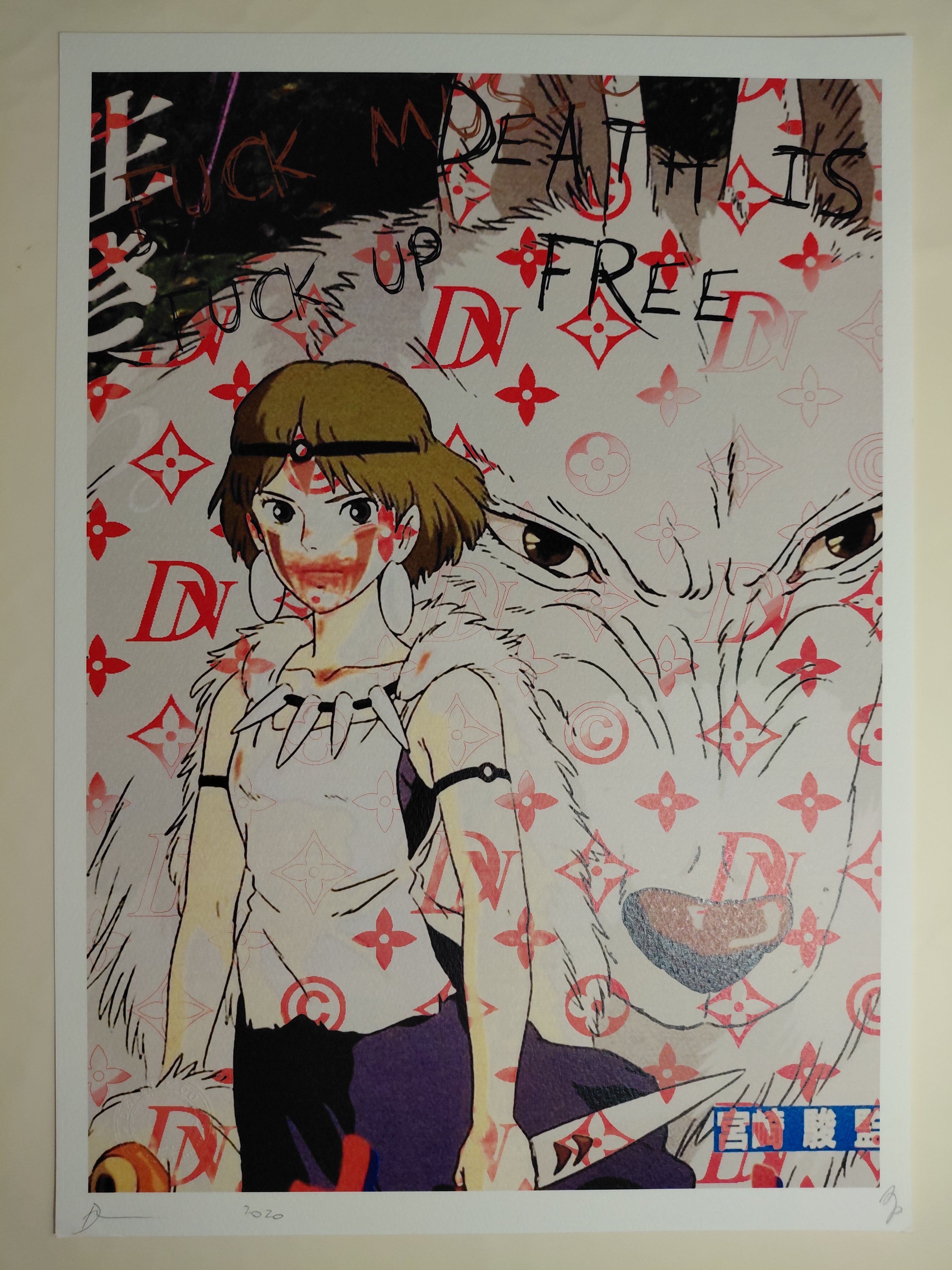 Death NYC #AP/100 World Art Printing Limited