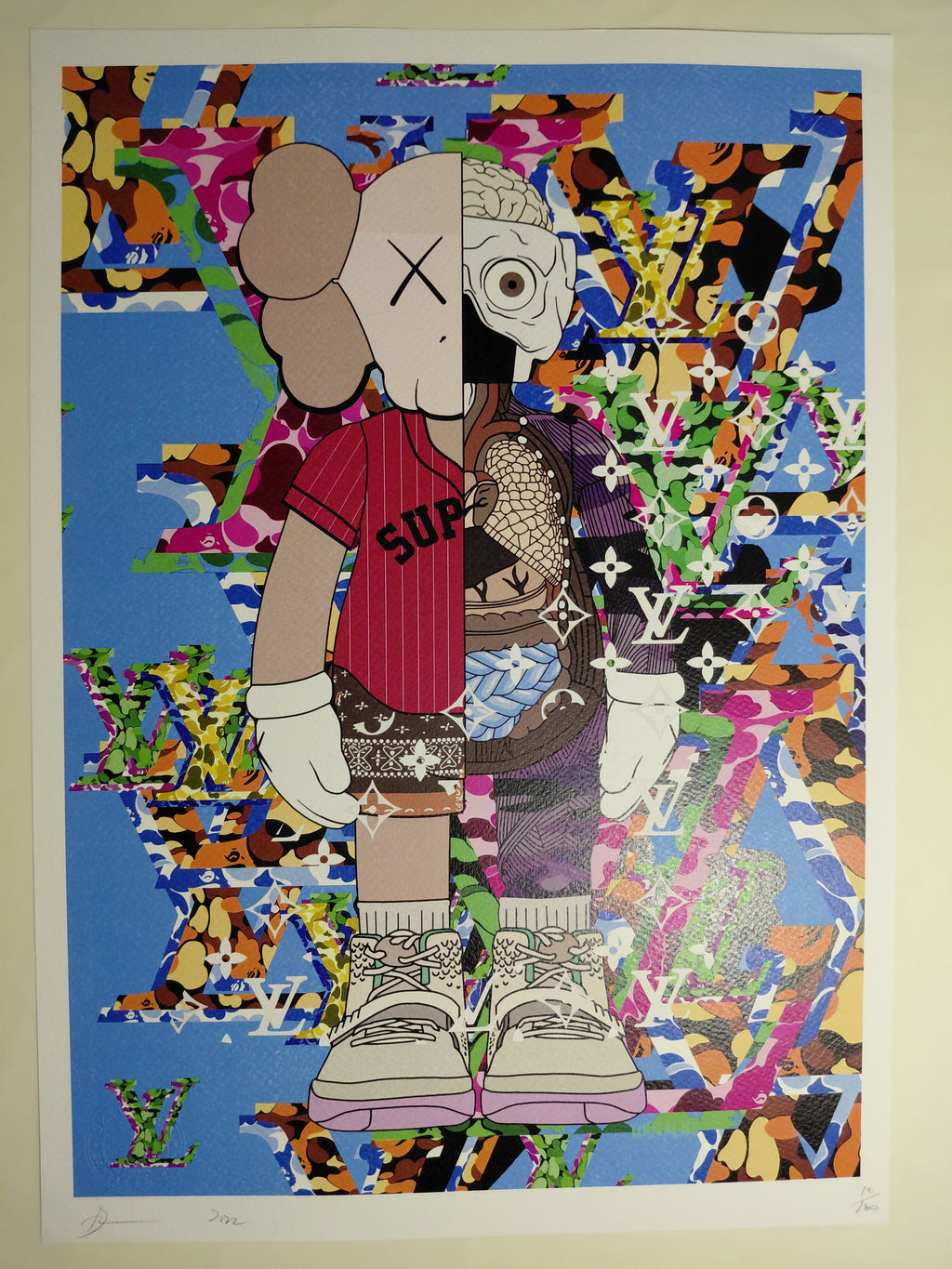 Death NYC #AP/100 World Art Printing Limited