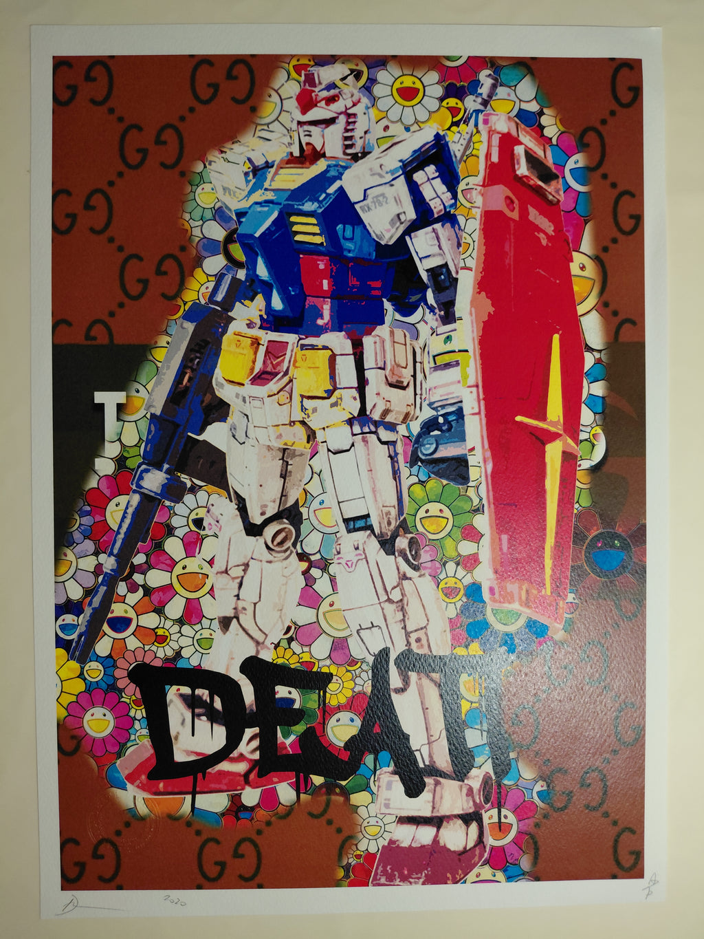 Death NYC #AP/100 World Art Printing Limited