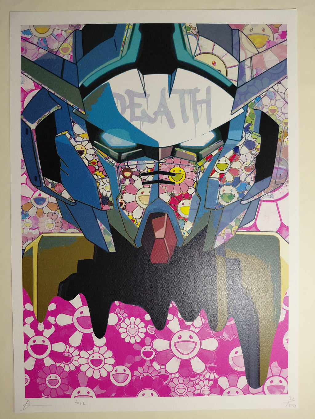 Death NYC #AP/100 World Art Printing Limited