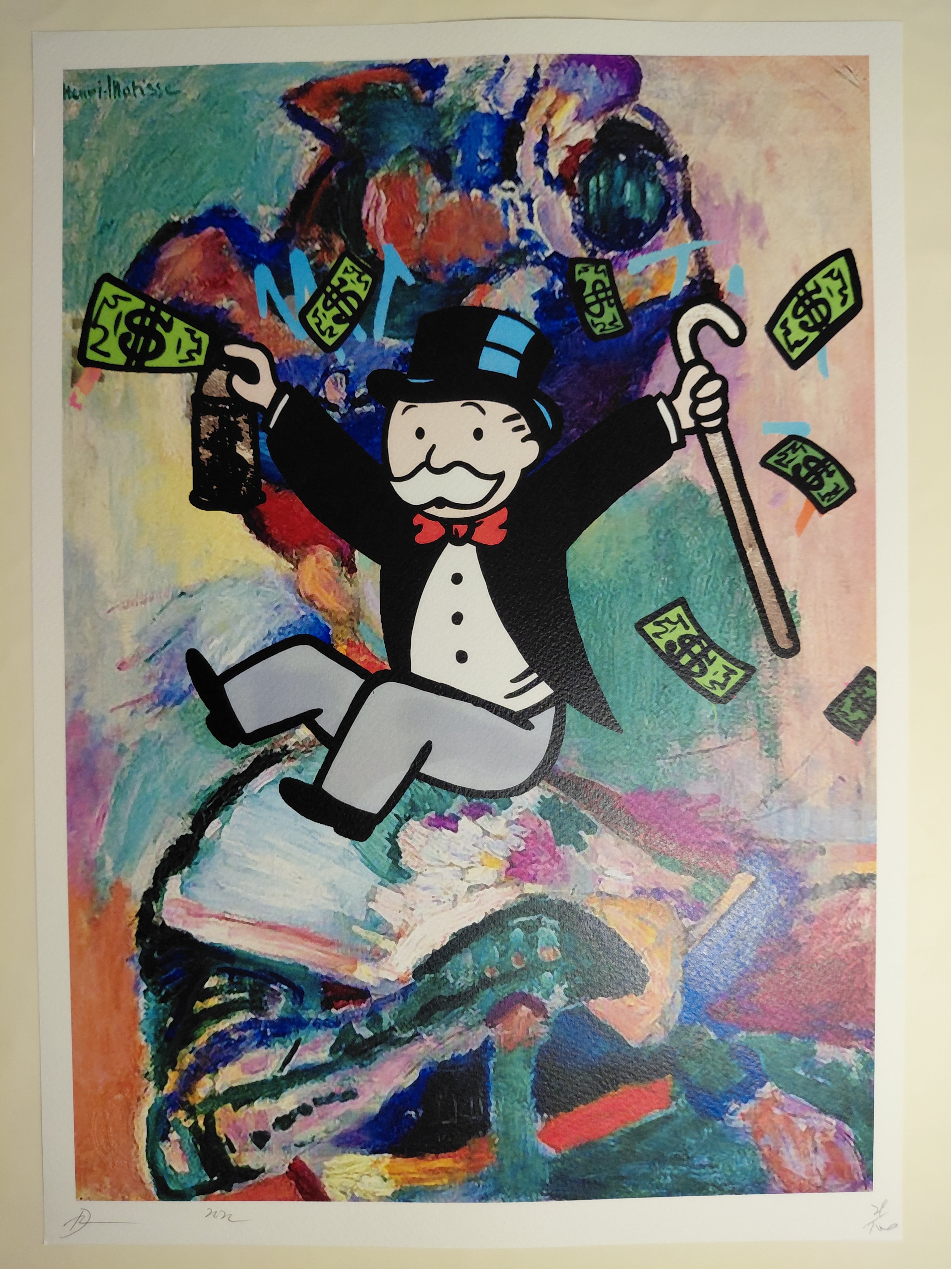 Death NYC #AP/100 World Art Printing Limited