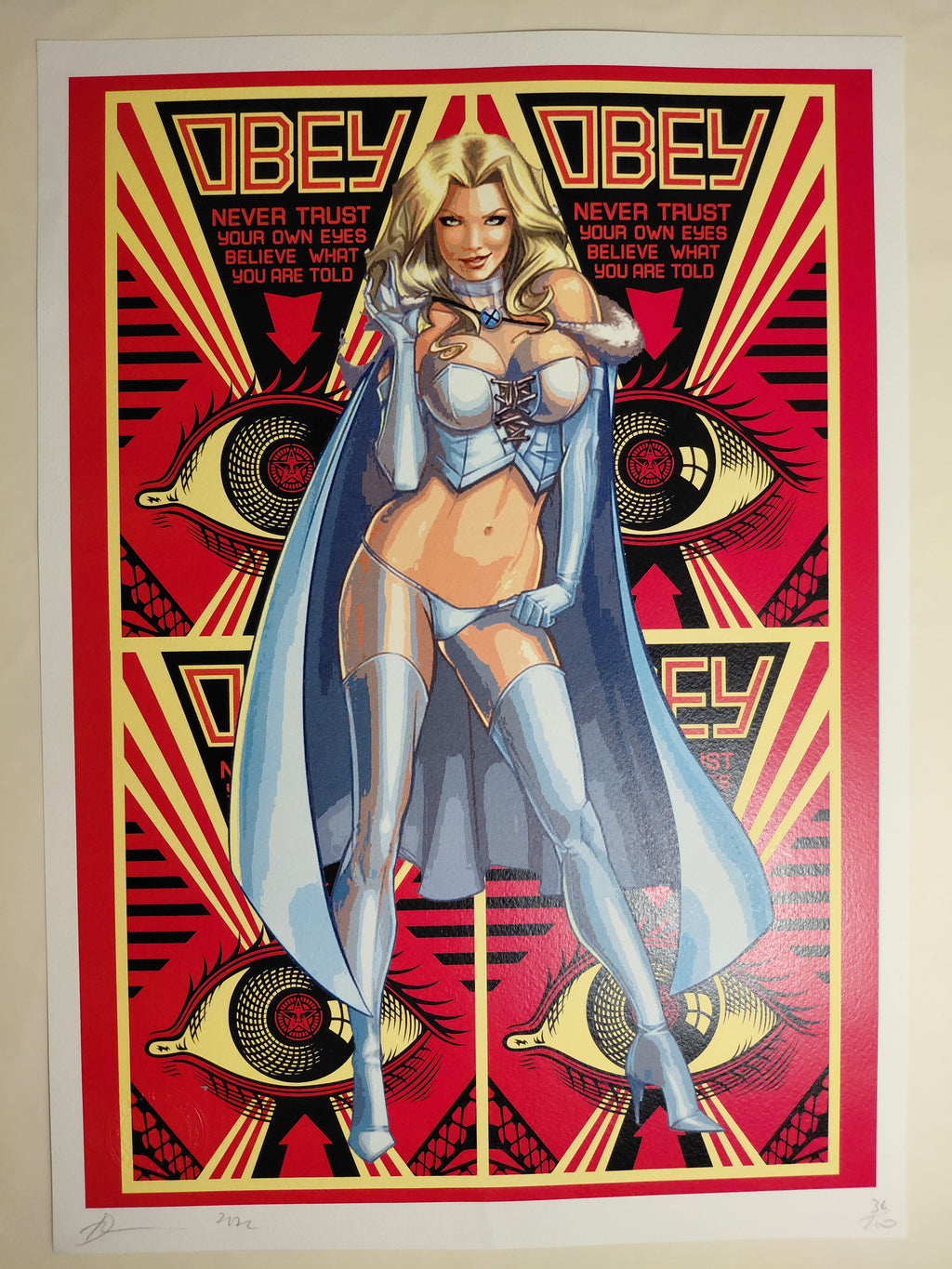 Death NYC #AP/100 World Art Printing Limited