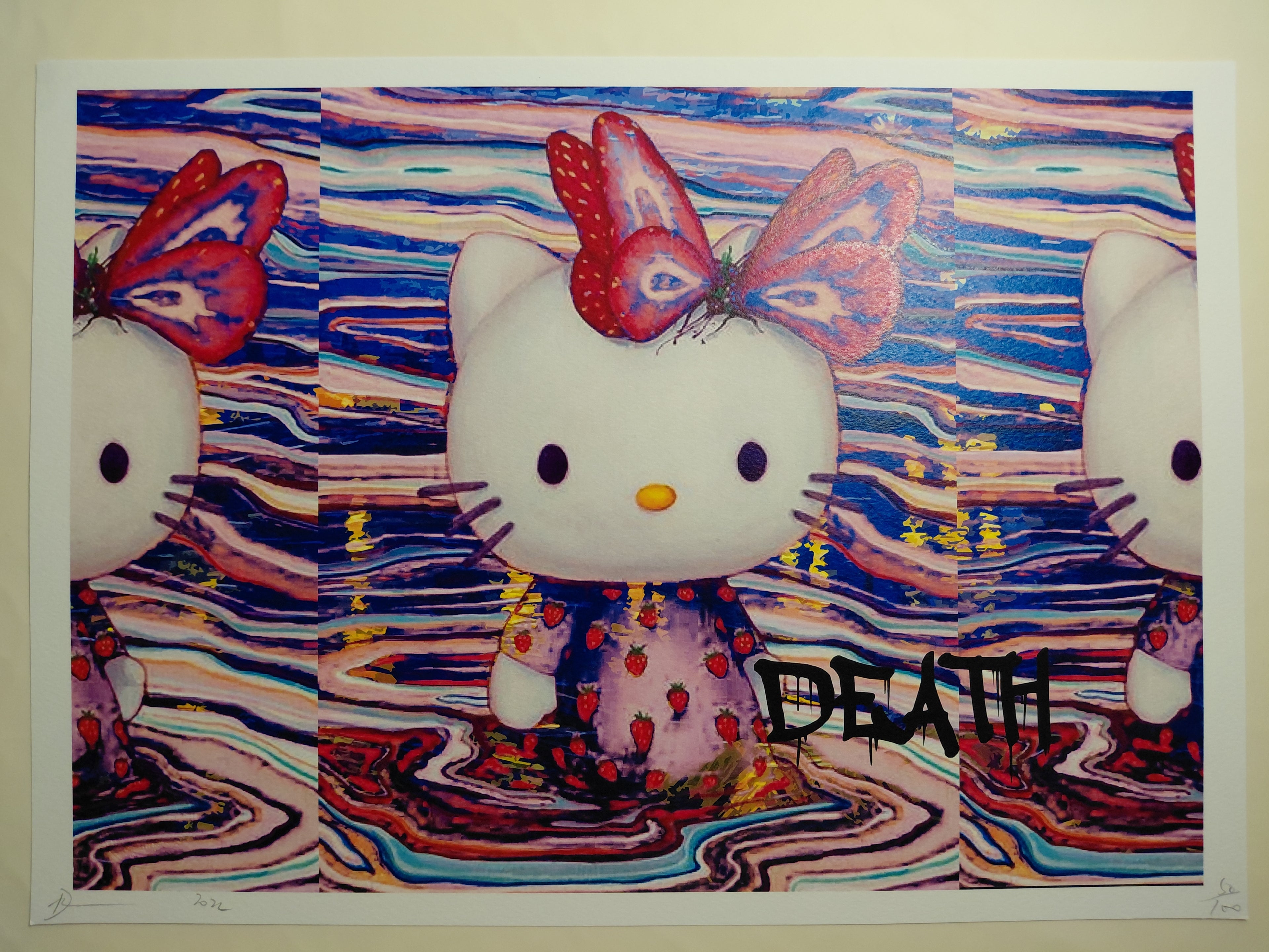 Death NYC #AP/100 World Art Printing Limited