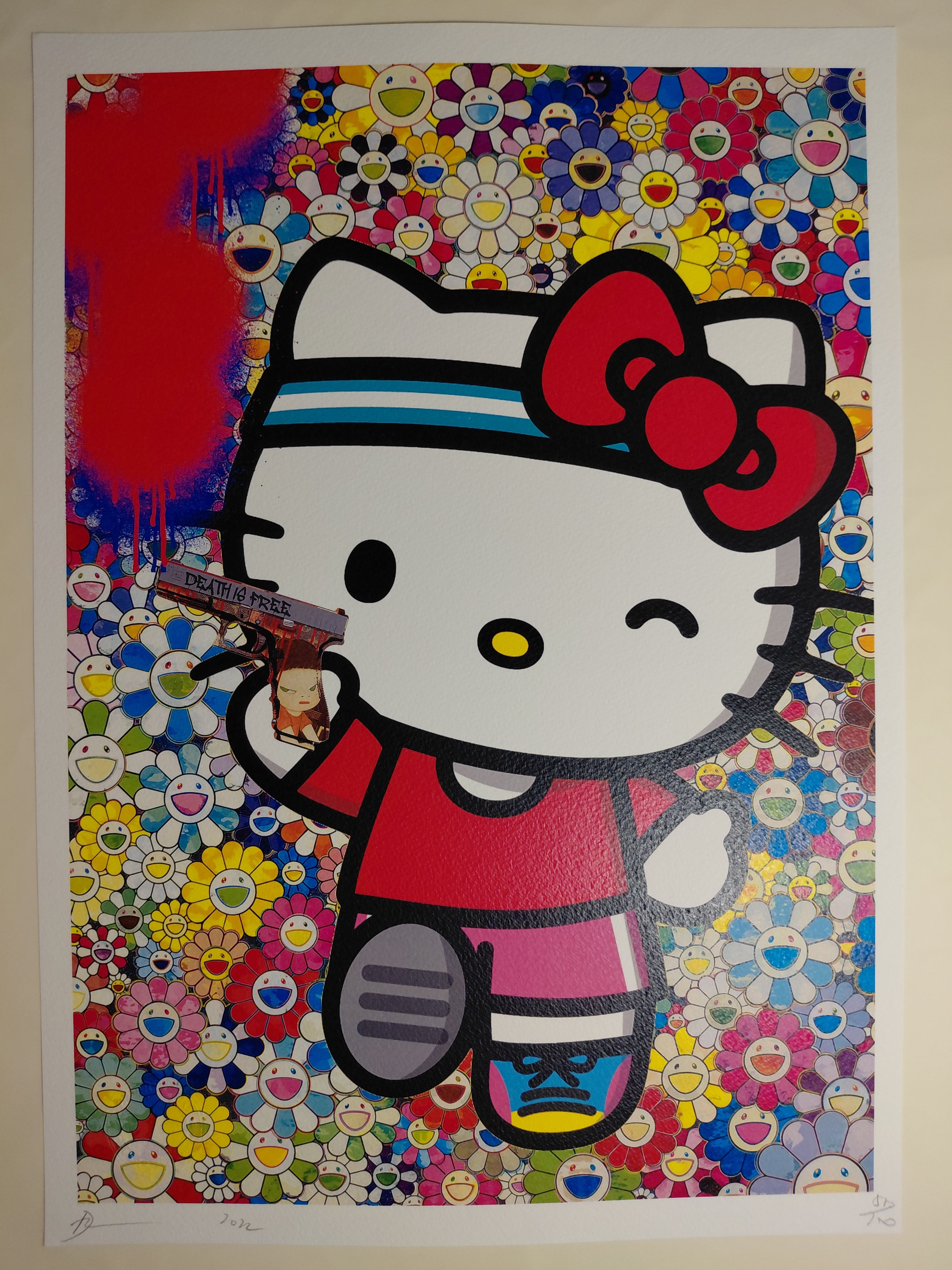 Death NYC #AP/100 World Art Printing Limited