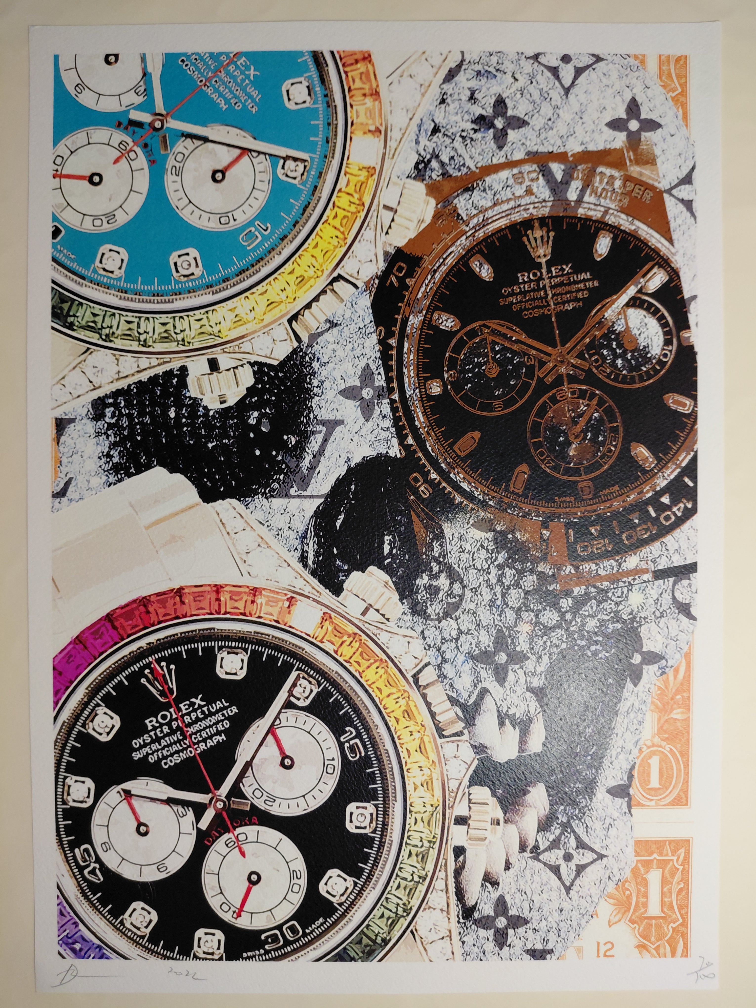 Death NYC #AP/100 World Art Printing Limited