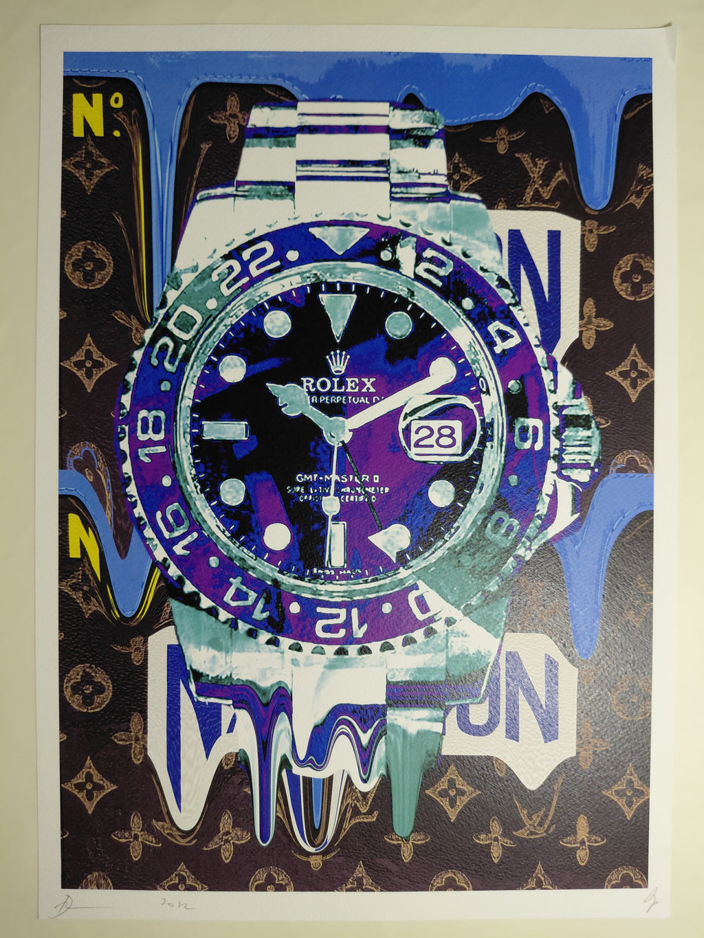 Death NYC #AP/100 World Art Printing Limited