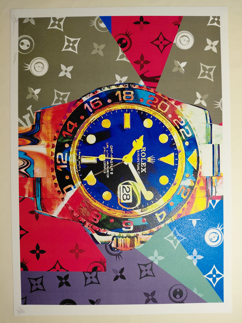 Death NYC #AP/100 World Art Printing Limited