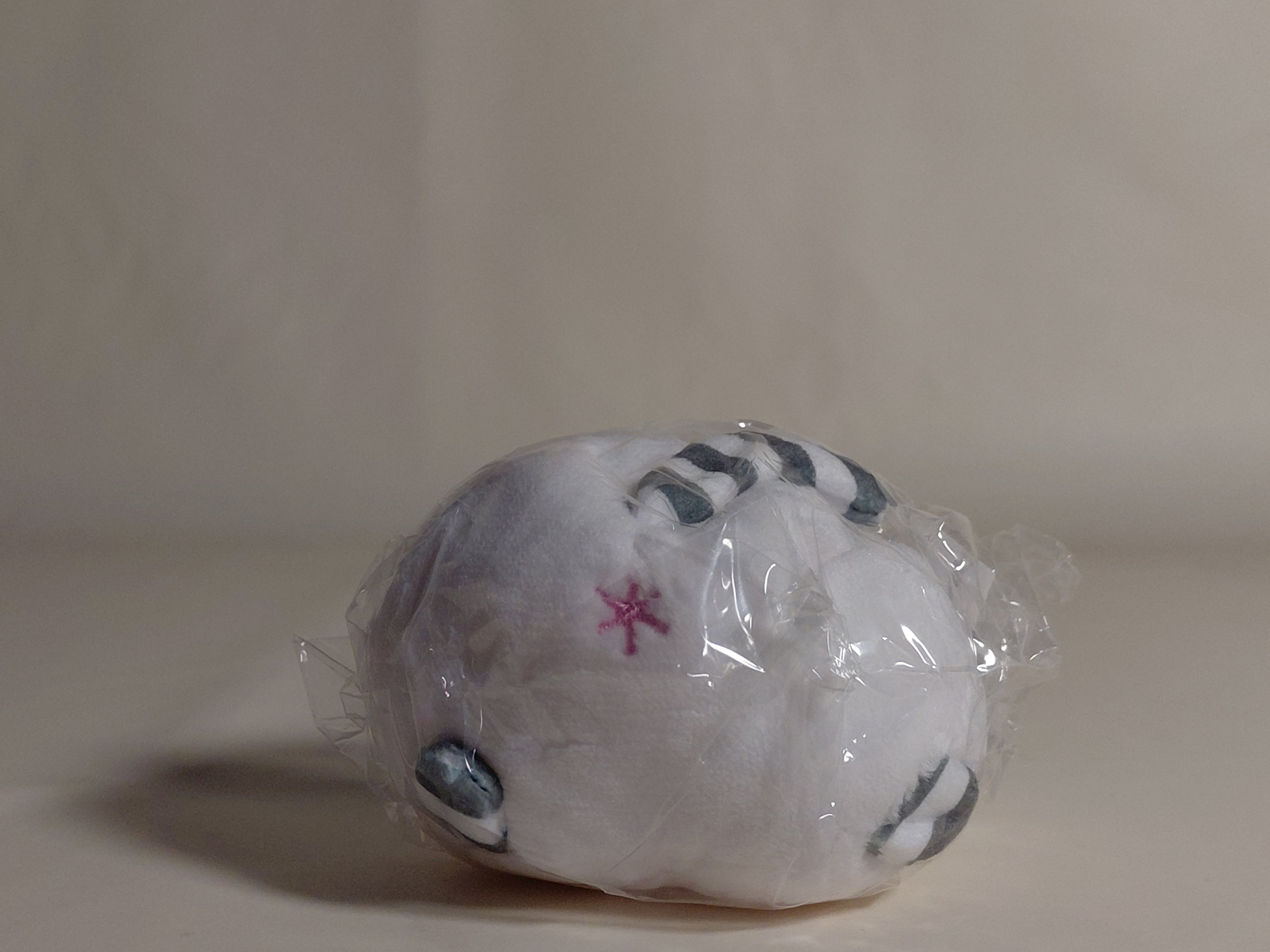 Mofuketsu Mini Cushion Part.2 Capsule Toy #4. White Tiger