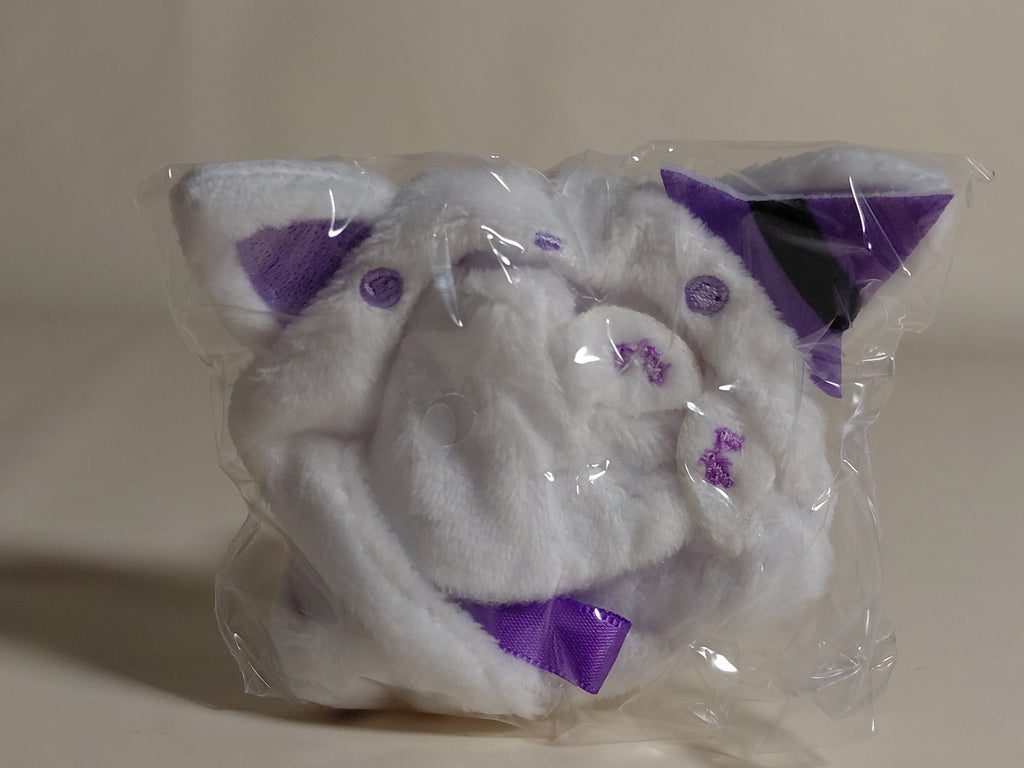 Dress-Up Poncho Gacha Halloween Party Bat - White Bat
