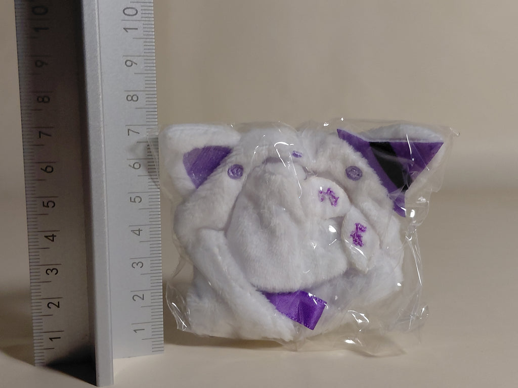 Dress-Up Poncho Gacha Halloween Party Bat - White Bat