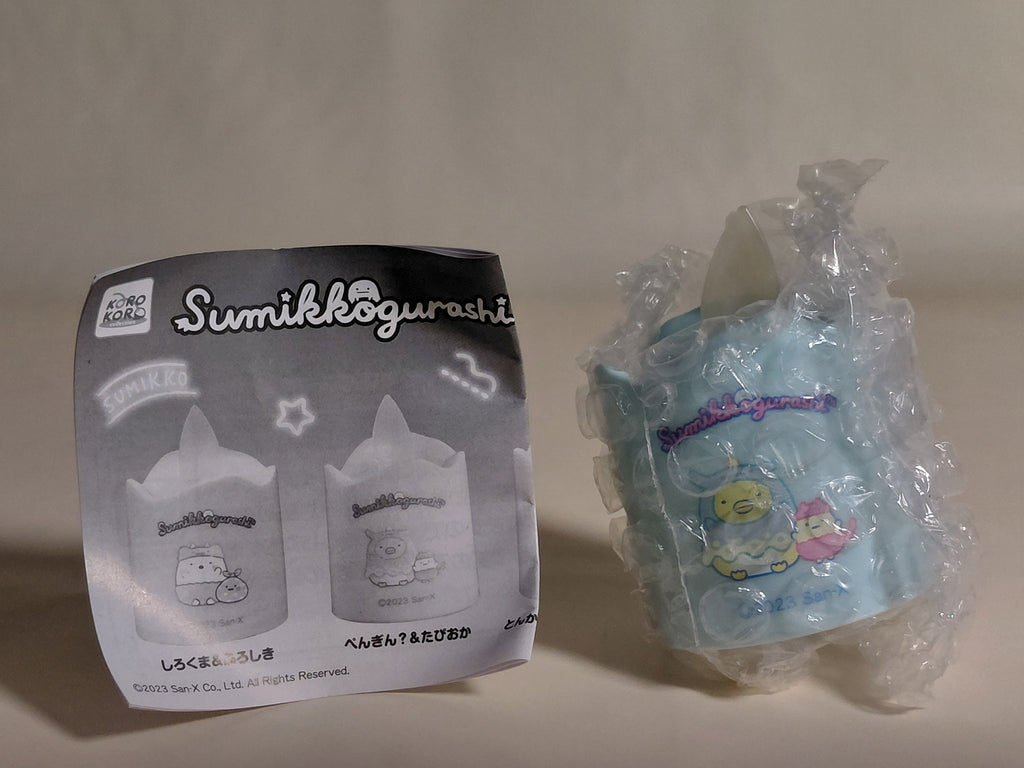 Sumikko Gurashi Ghost Night Park Candlelight Capsule Toy : Penguin and Tapioka.