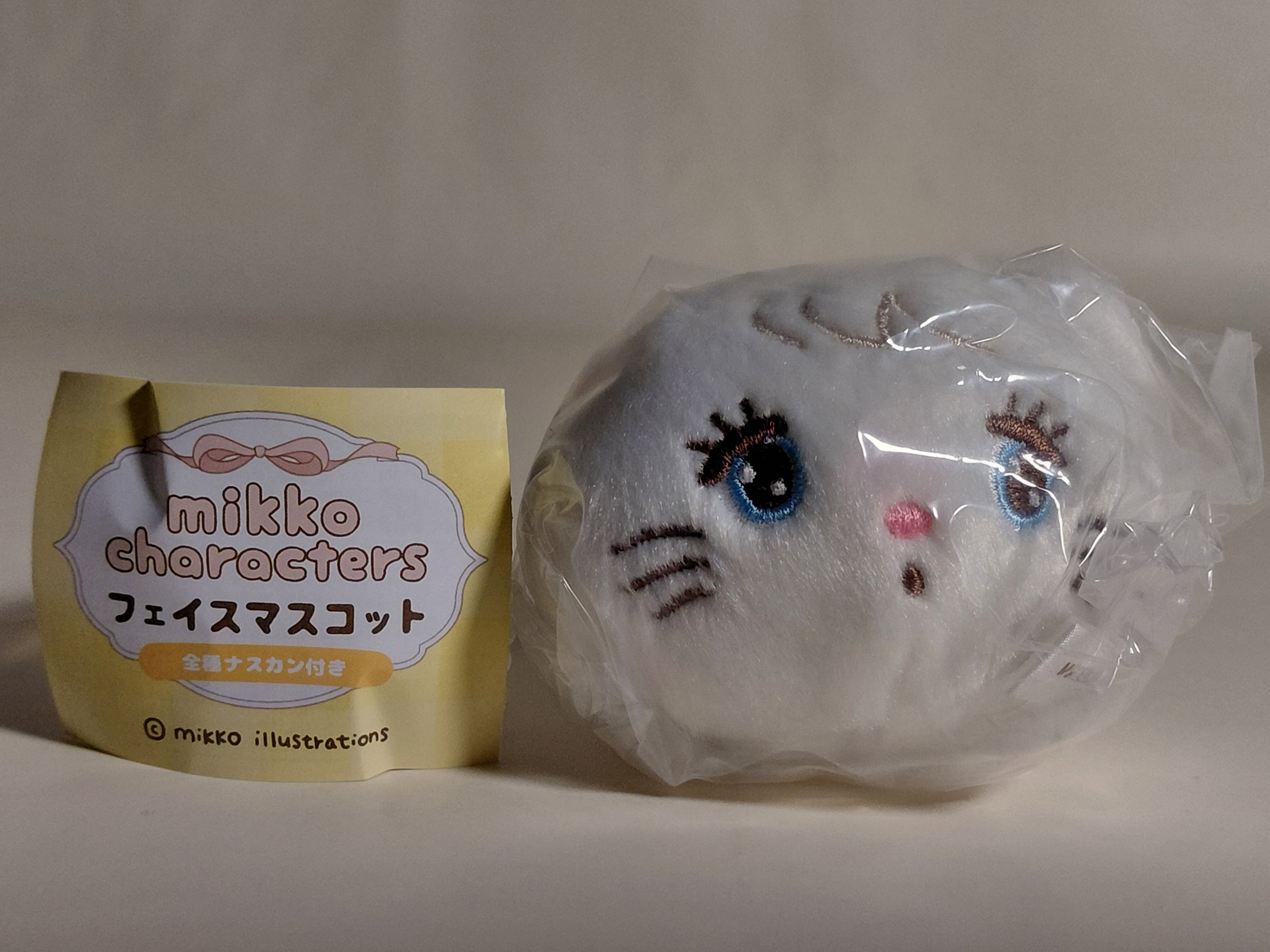Mikko Characters Face Mascot Mousse Gacha