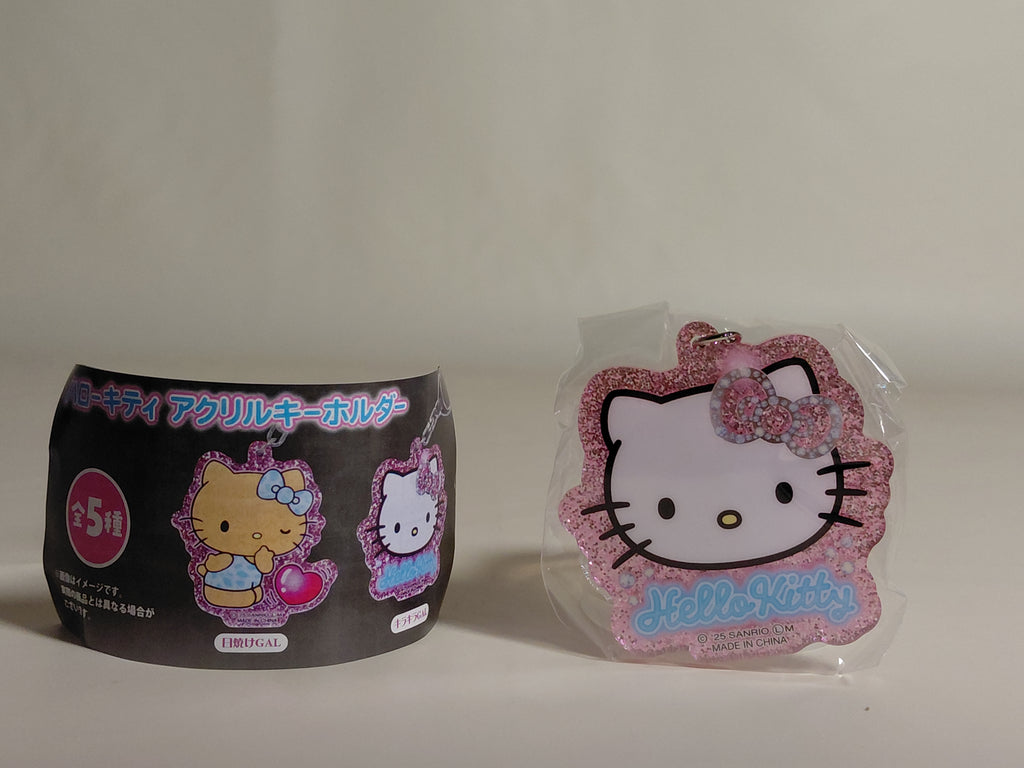 Gachapon Hello Kitty Acrylic Keychain Sparkling GAL