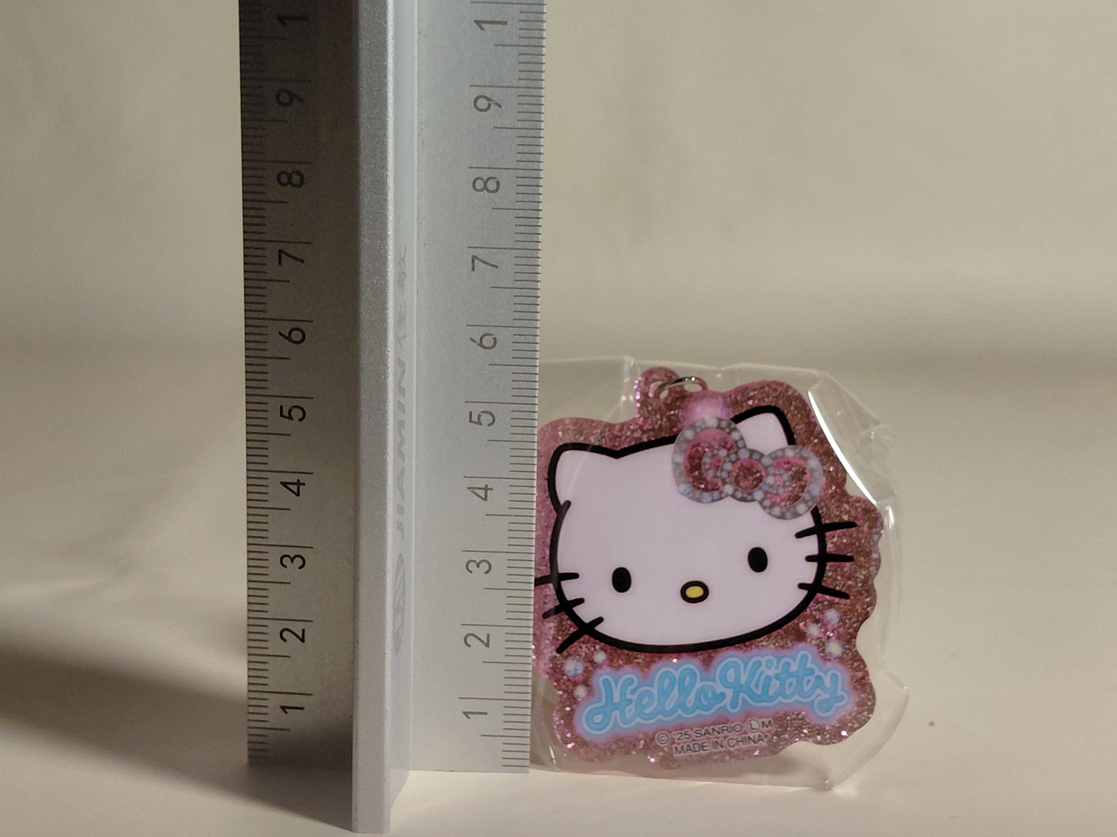 Gachapon Hello Kitty Acrylic Keychain Sparkling GAL