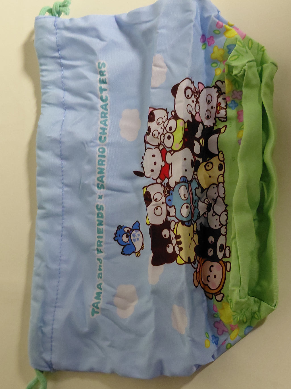Tama & Friends x Sanrio Characters Variety Collection Drawstring Lunch Bag