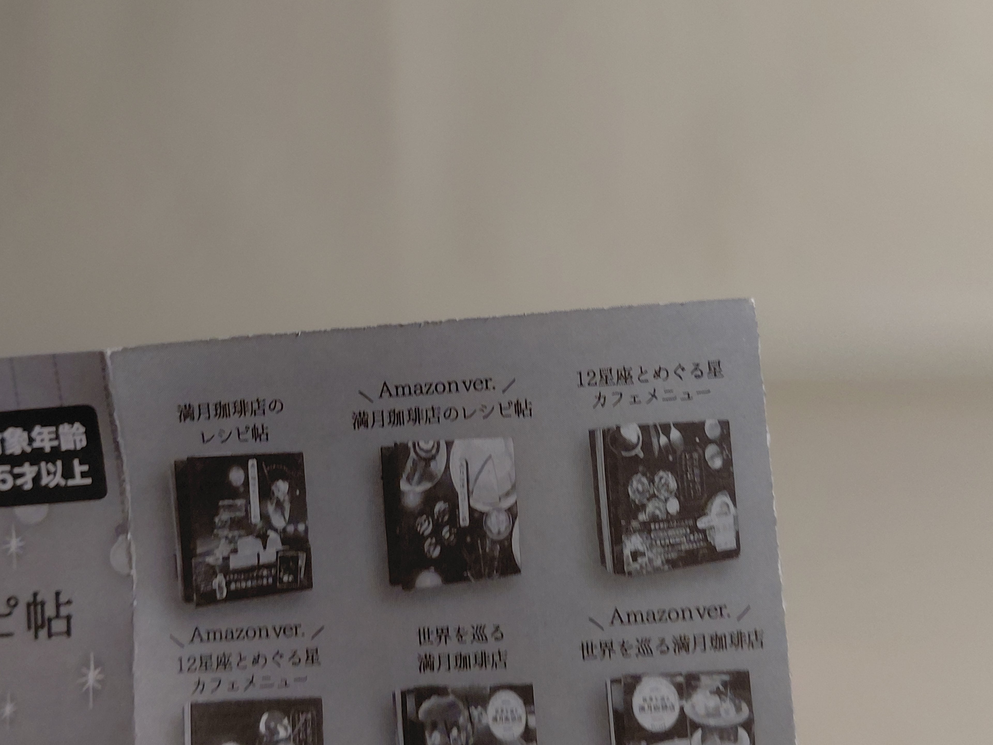 Full Moon Coffee Shop's Recipe Book (Miniature Book) - Amazon Version