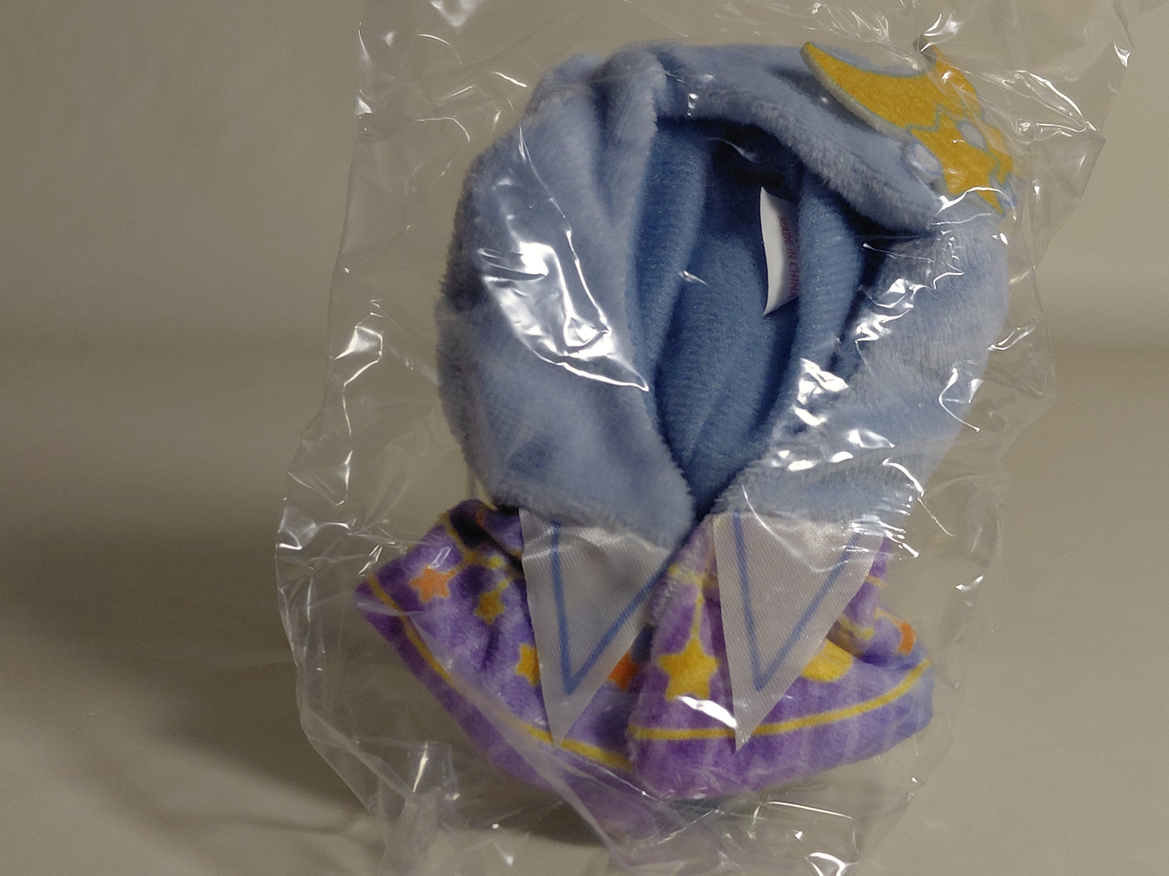 Rain-colored blue cat cape stardust charm 2 milky way! blue light blue