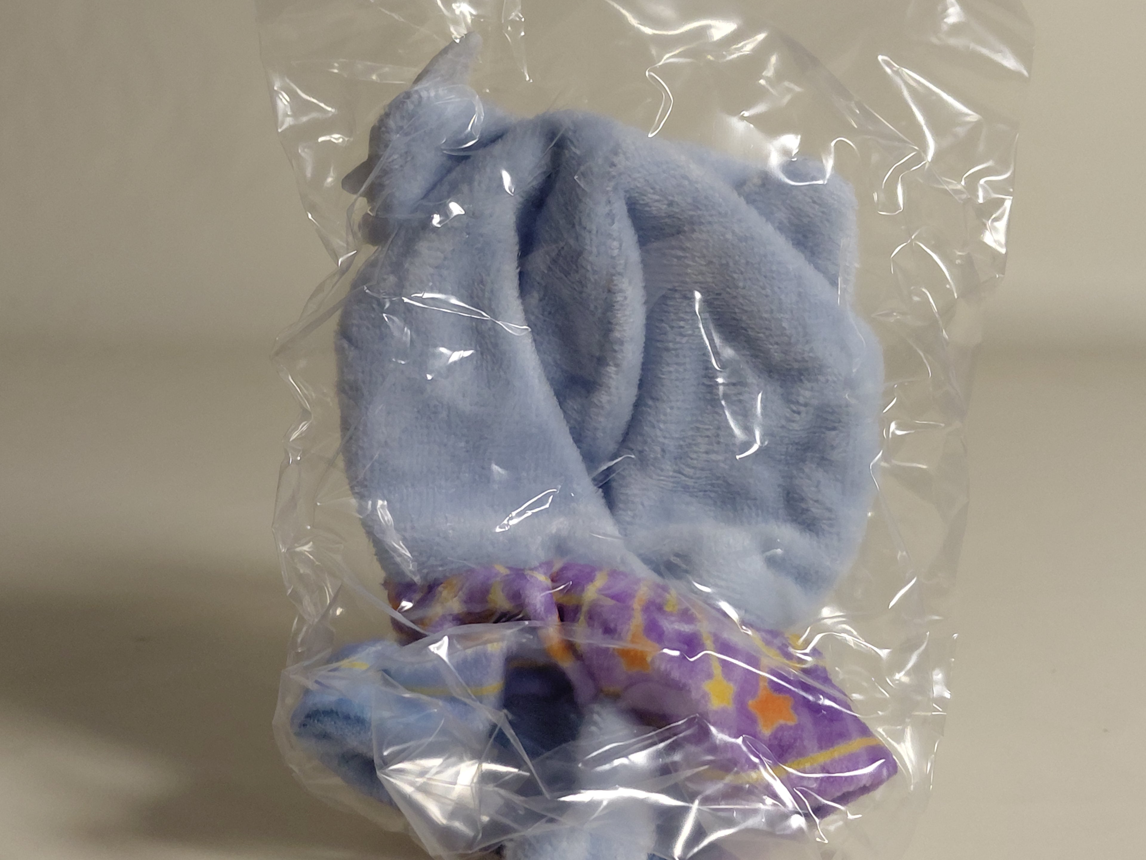 Rain-colored blue cat cape stardust charm 2 milky way! blue light blue